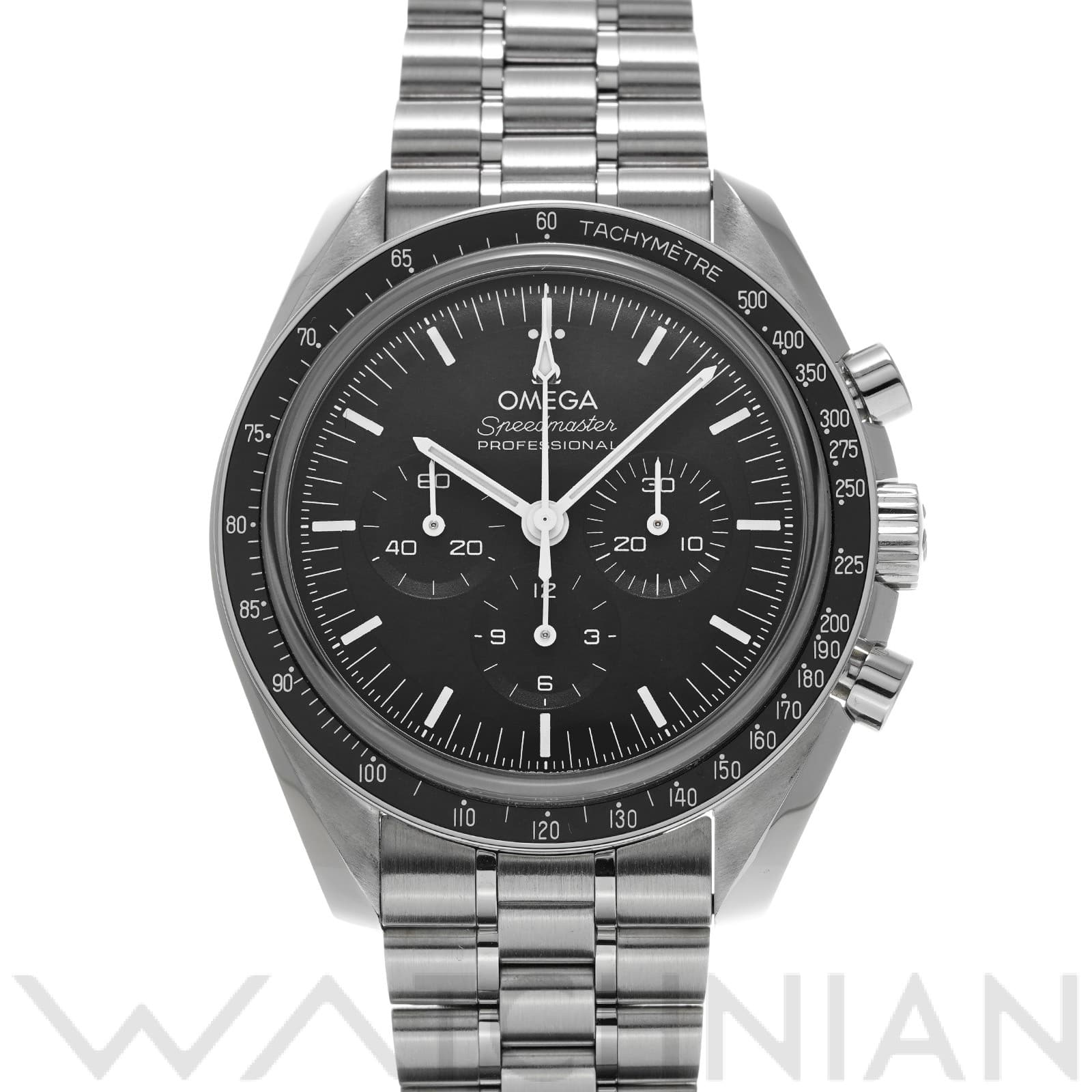 オメガ スピードマスター ムーンウォッチ プロフェッショナル コーアクシャル マスタークロノメーター 310.30.42.50.01.002 ブラック メンズ 時計 【中古】【wristwatch】