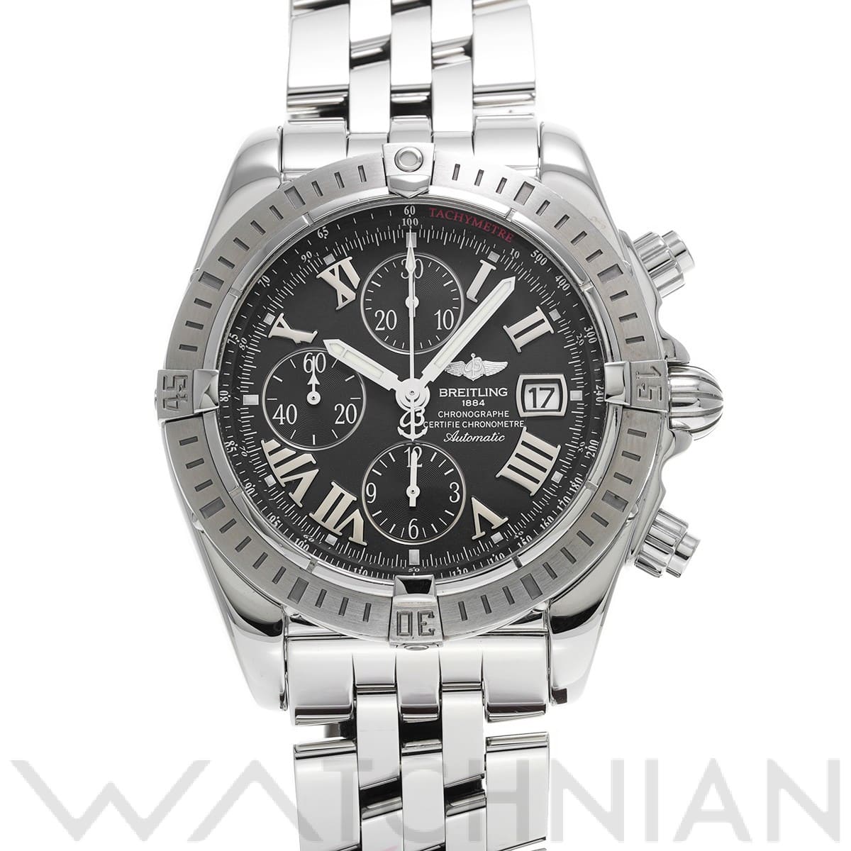 ブライトリング / BREITLING クロノマット エボリューション A13356 グレー メンズ 時計 【中古】【wristwatch】