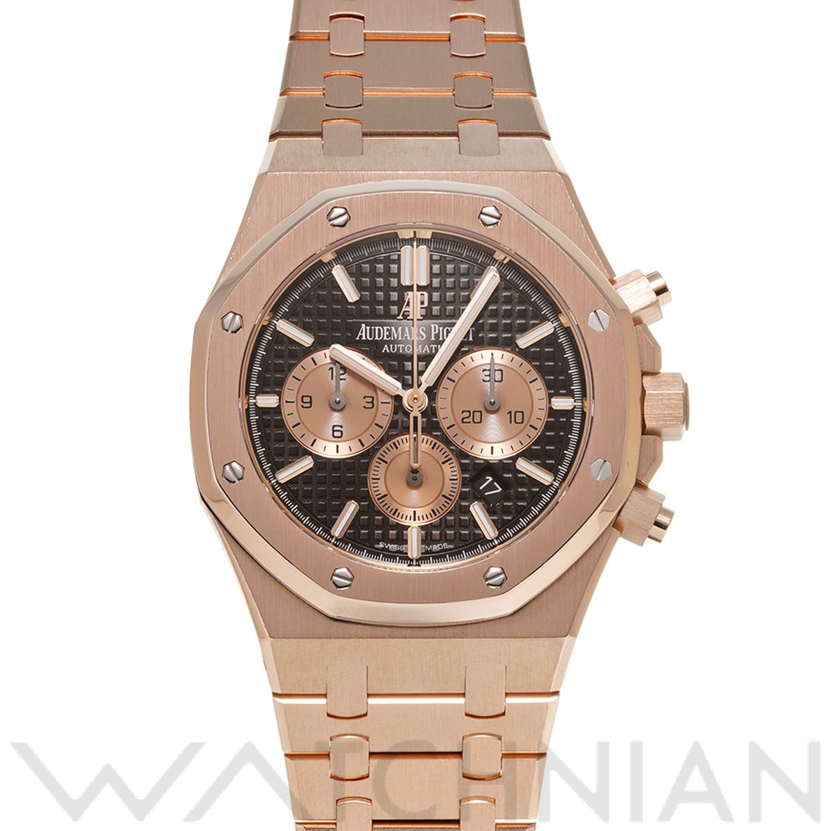 オーデマ ピゲ ロイヤルオーク クロノグラフ 26331OR.OO.1220OR.02 ブラウン/ピンクゴールド メンズ 時計 【中古】【wristwatch】