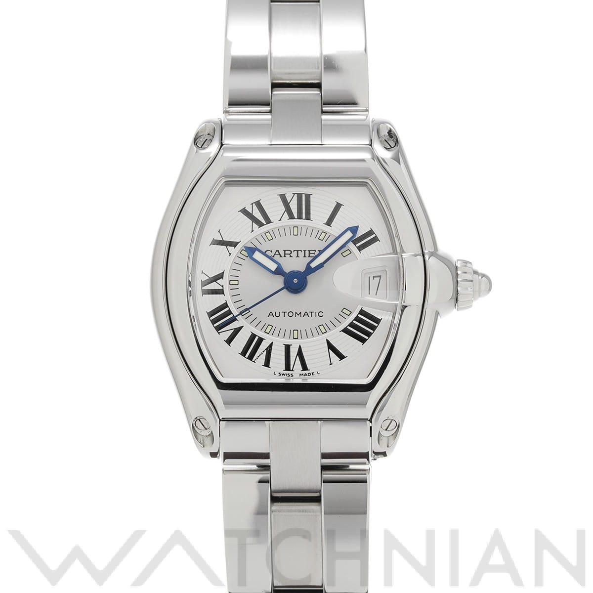 カルティエ / CARTIER ロードスター LM W62000V3 シルバー メンズ 時計 【中古】【wristwatch】