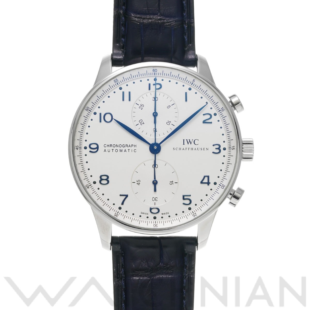 ポルトギーゼ クロノグラフ IW371446 シルバー インターナショナルウォッチカンパニー IWC メンズ 【中古】