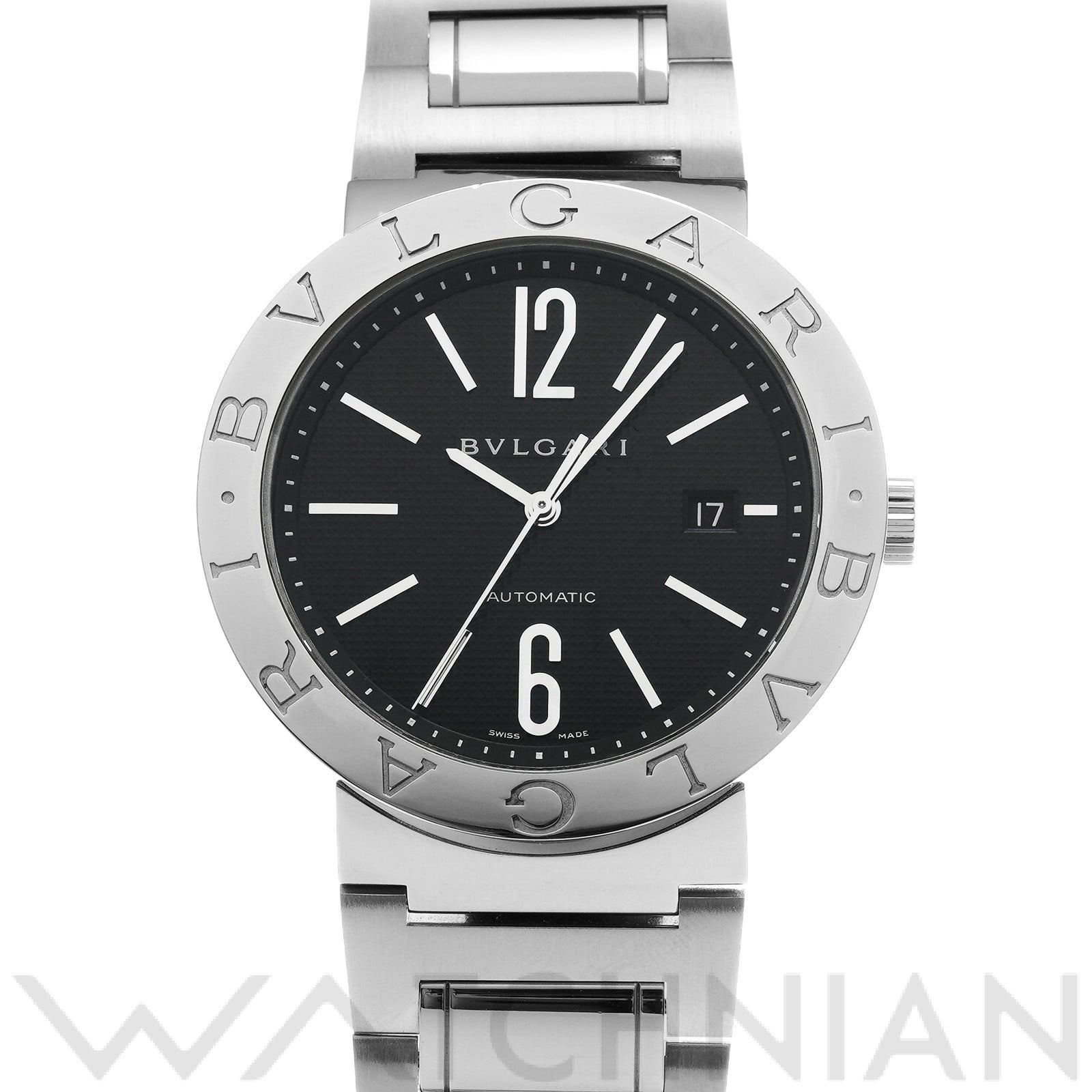 ブルガリ / BVLGARI ブルガリブルガリ BB42SS ブラック メンズ 時計 【中古】【wristwatch】