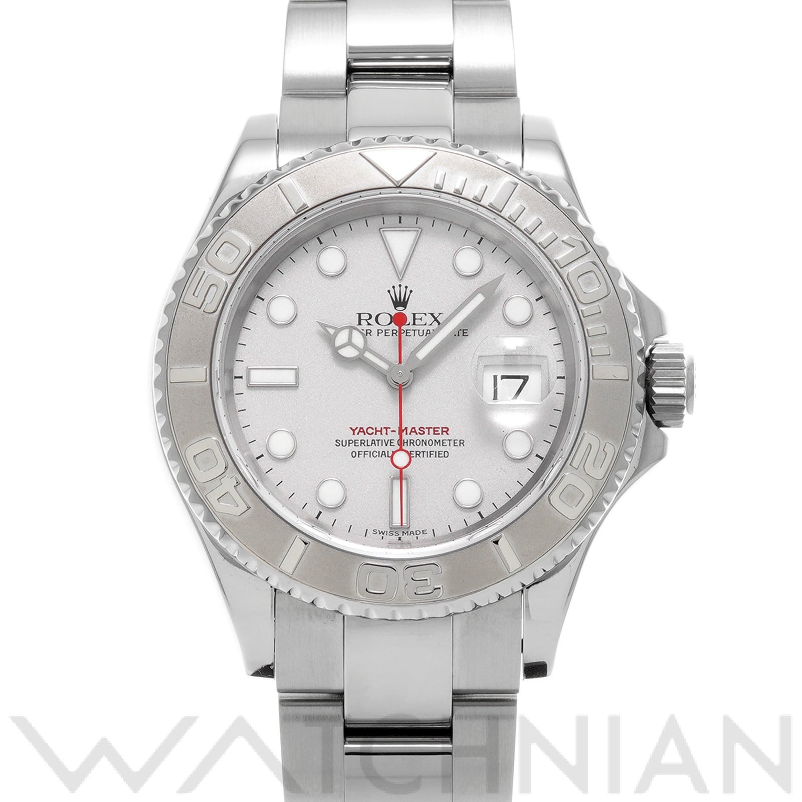 ロレックス / ROLEX ヨットマスター ロレジウム 16622 グレー メンズ 時計 【中古】【wristwatch】