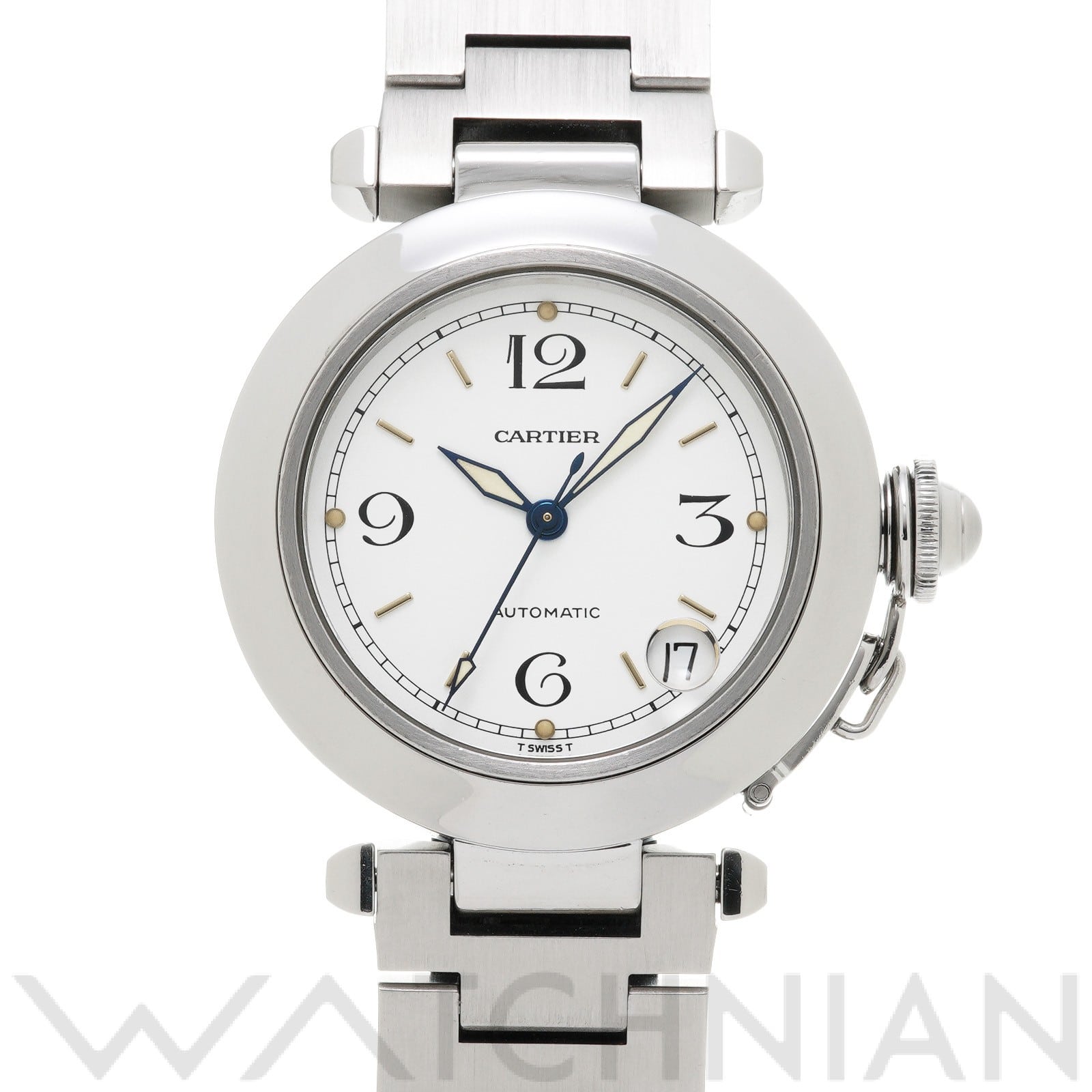 カルティエ / CARTIER パシャC W31015M7 ホワイト ユニセックス 時計 【中古】【wristwatch】