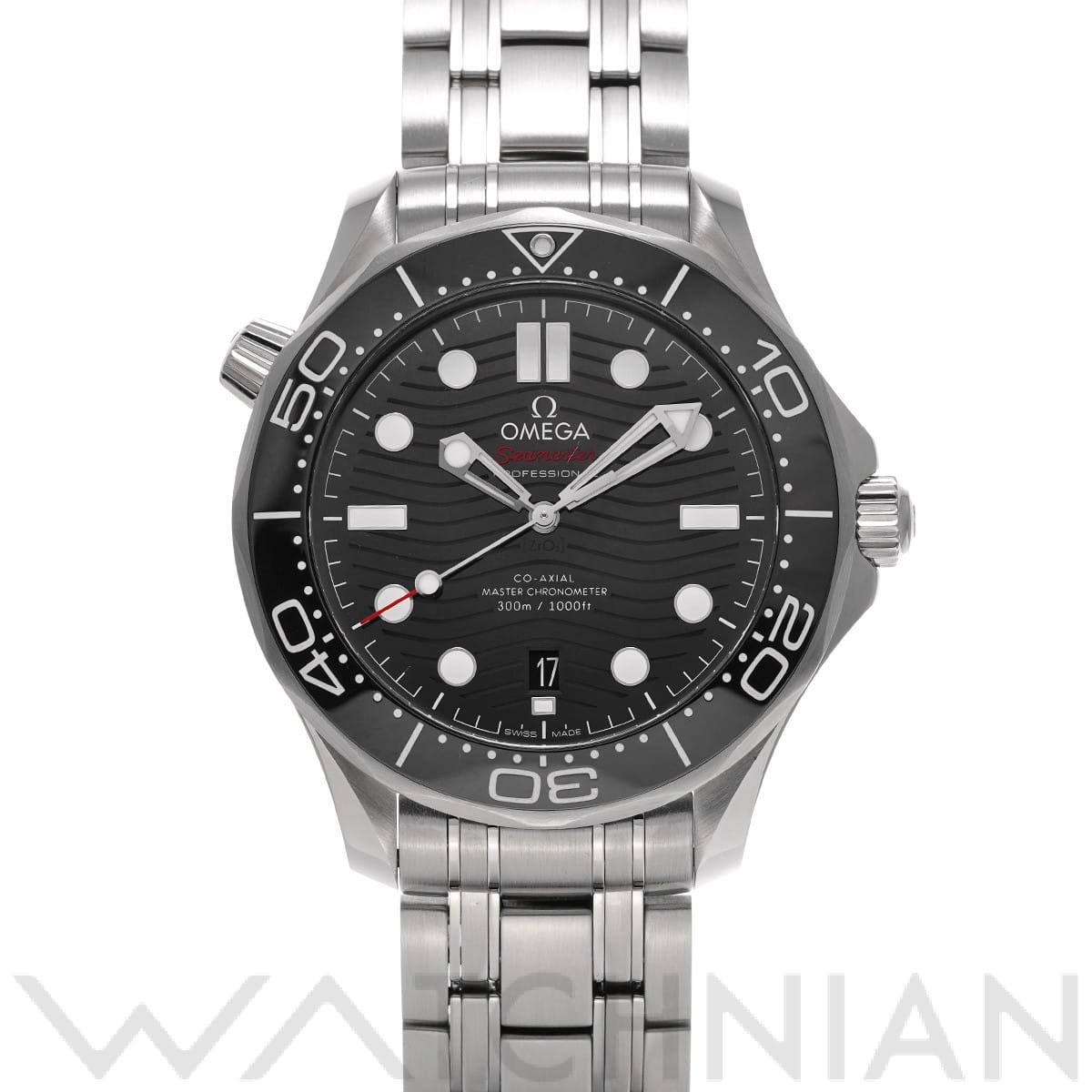 オメガ / OMEGA シーマスター ダイバー300 コーアクシャル マスタークロノメーター 210.30.42.20.01.001 ブラック メンズ 時計 【中古】【wristwatch】