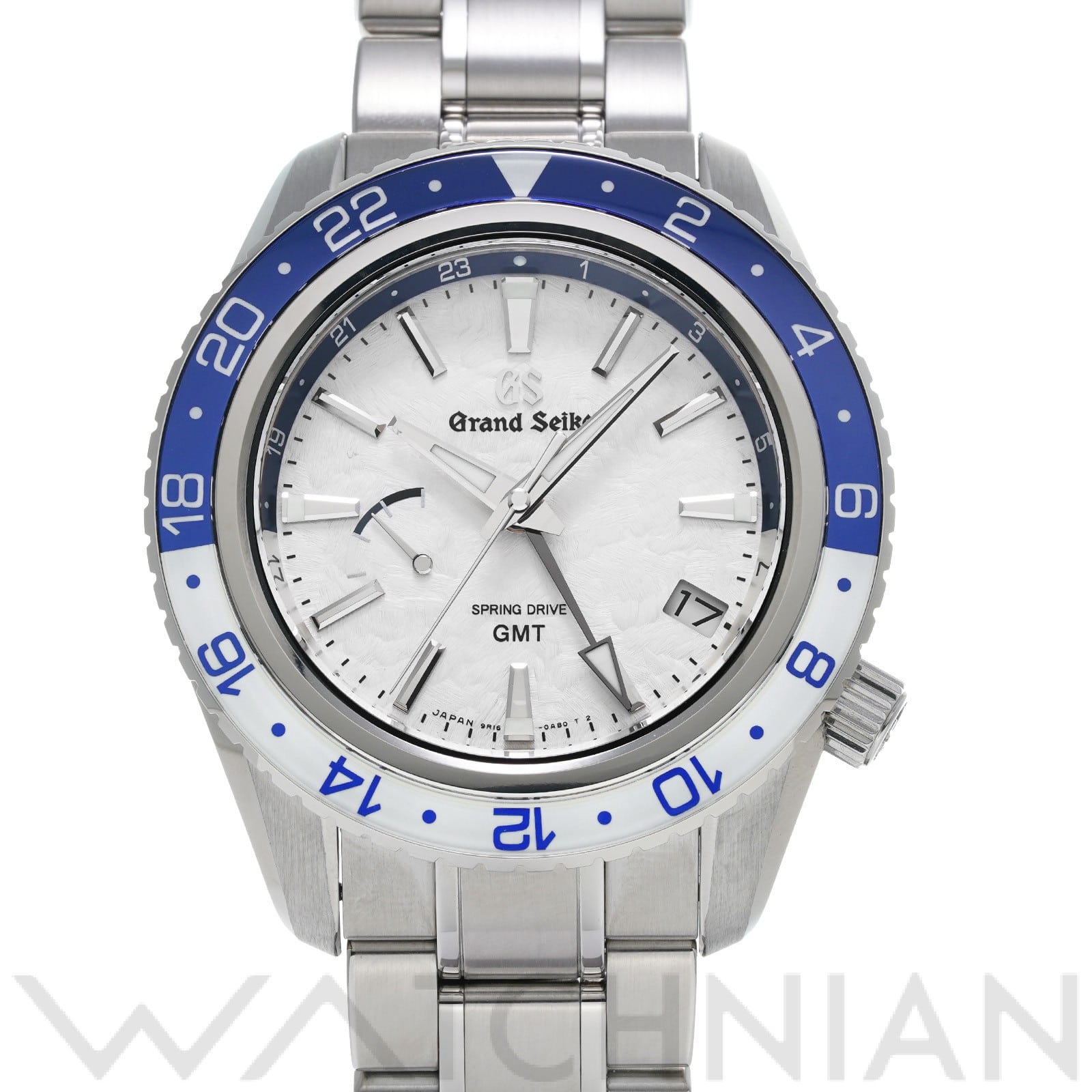 グランドセイコー / Grand Seiko スポーツコレクション スプリングドライブ GMT 20th SBGE275 ホワイト メンズ 時計 【中古】【wristwatch】