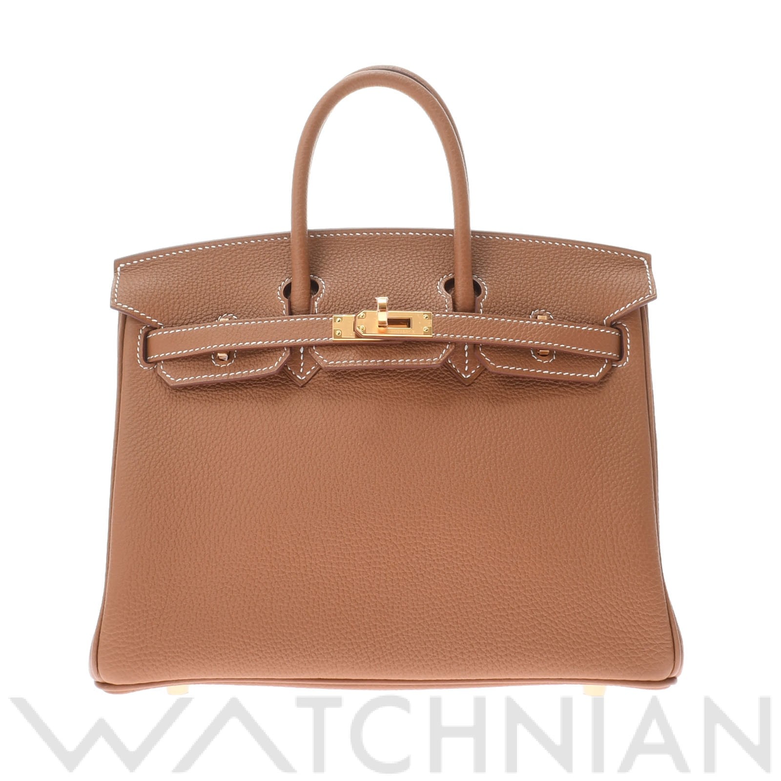 エルメス / HERMES バーキン 25 ゴールド/ゴールド金具 トゴ レディース バッグ 【未使用】【bag】