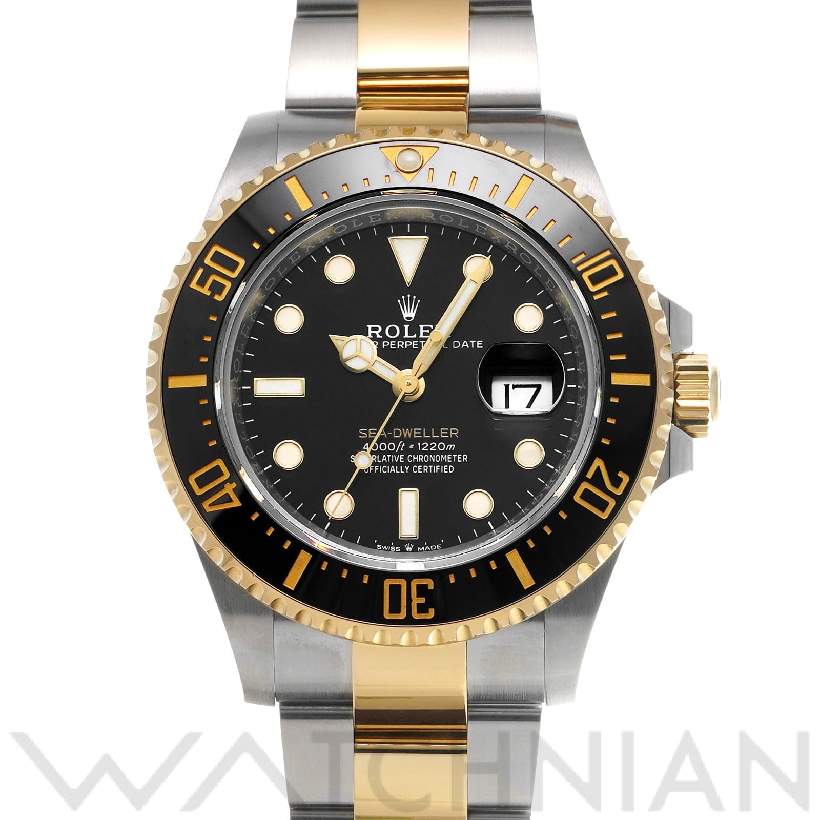 ロレックス シードゥエラー 126603 ブラック メンズ 時計 【中古】【wristwatch】