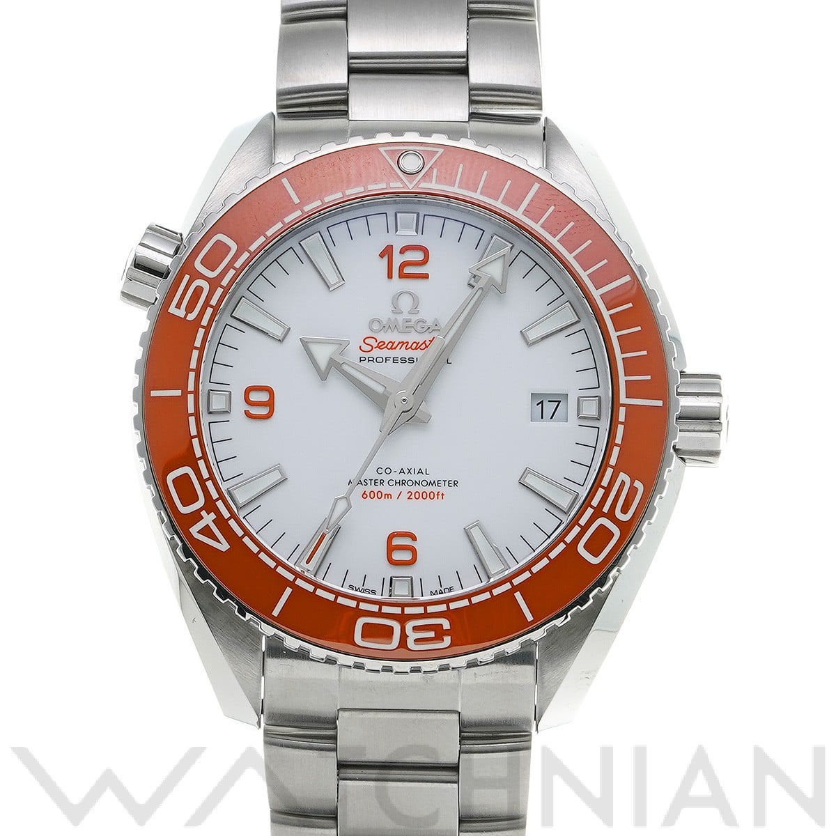 オメガ / OMEGA シーマスター プラネットオーシャン 600 コーアクシャル マスタークロノメーター 215.30.44.21.04.001 ホワイト メンズ 時計 【中古】【wristwatch】