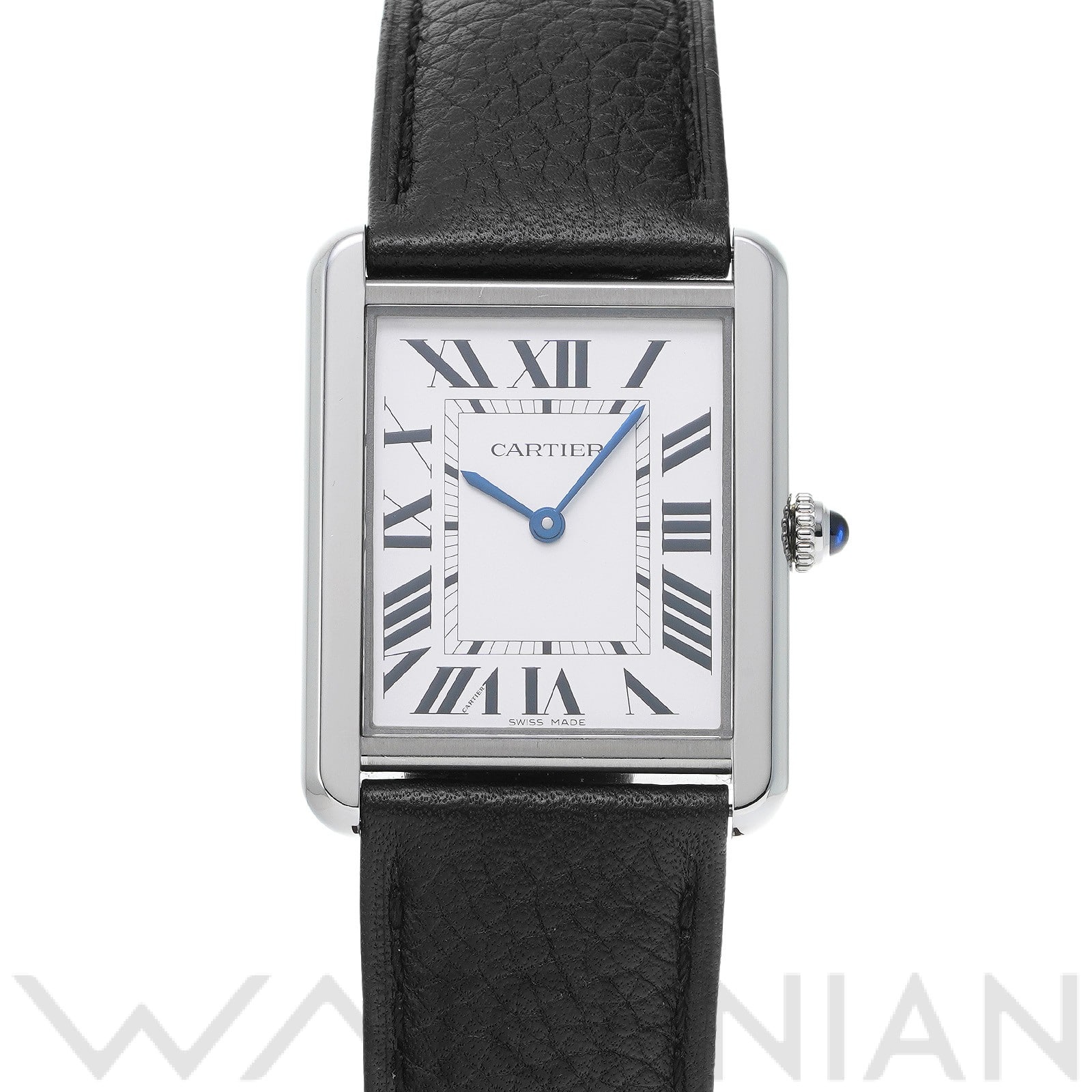タンク ソロ LM WSTA0028 シルバー カルティエ CARTIER メンズ 【中古】