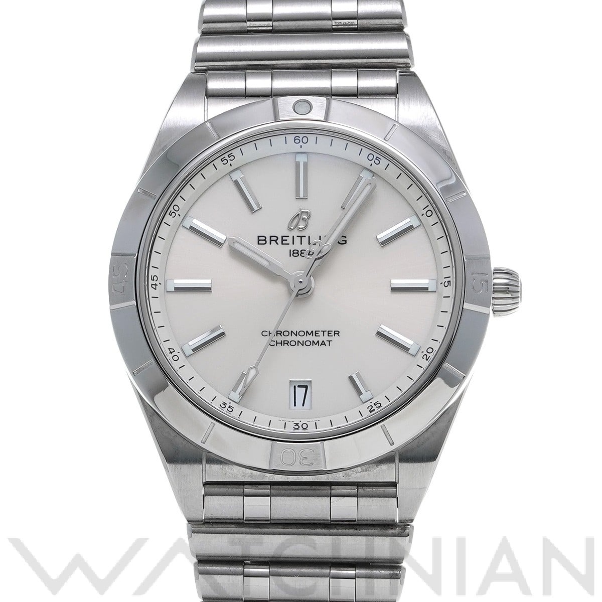 ブライトリング / BREITLING クロノマット オートマチック 36 A10380101A3A1 ホワイト ユニセックス 時計 【中古】【wristwatch】