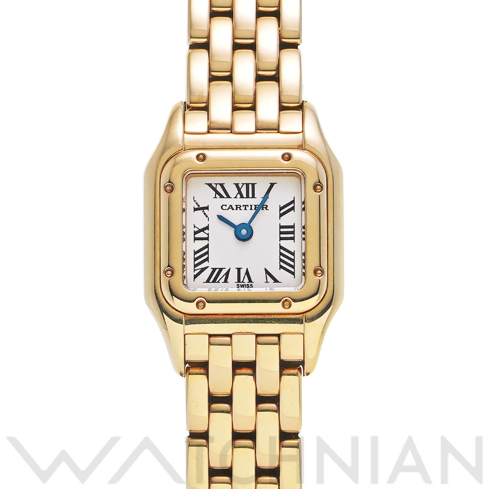 カルティエ パンテール ミニ W25034B9 シルバー レディース 時計 【中古】【wristwatch】