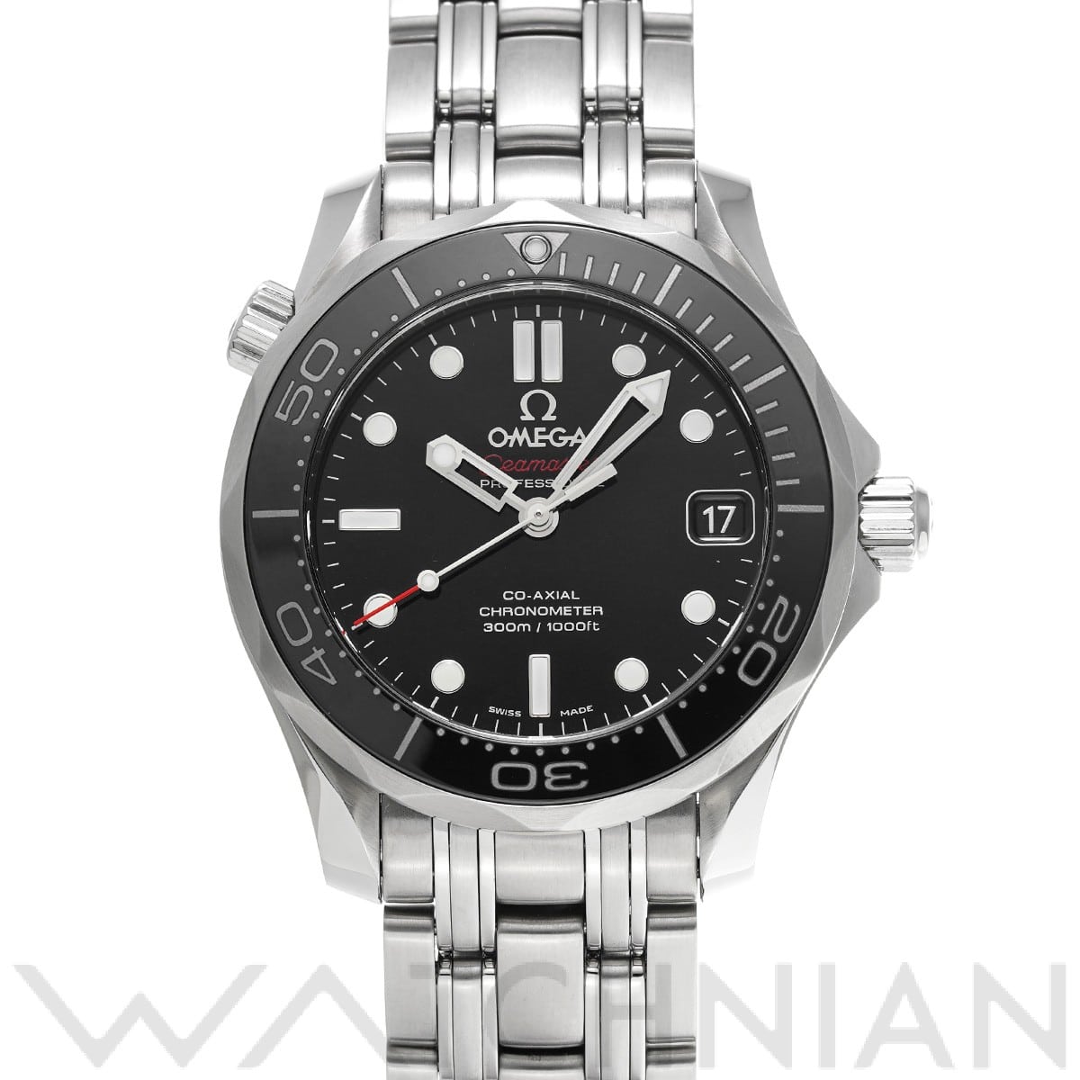 オメガ / OMEGA シーマスター ダイバー300 コーアクシャル 212.30.36.20.01.002 ブラック ユニセックス 時計 【中古】【wristwatch】