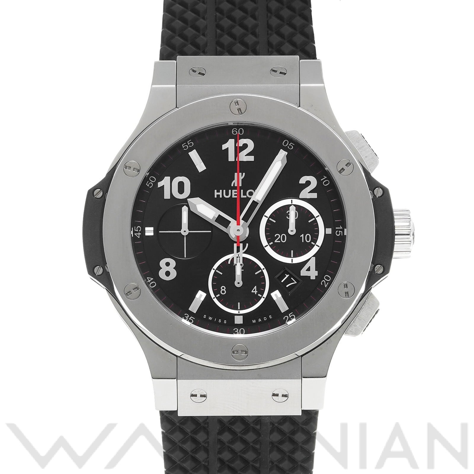 ビッグバン スチール 301.SX.130.RX マットブラック ウブロ HUBLOT メンズ 【中古】