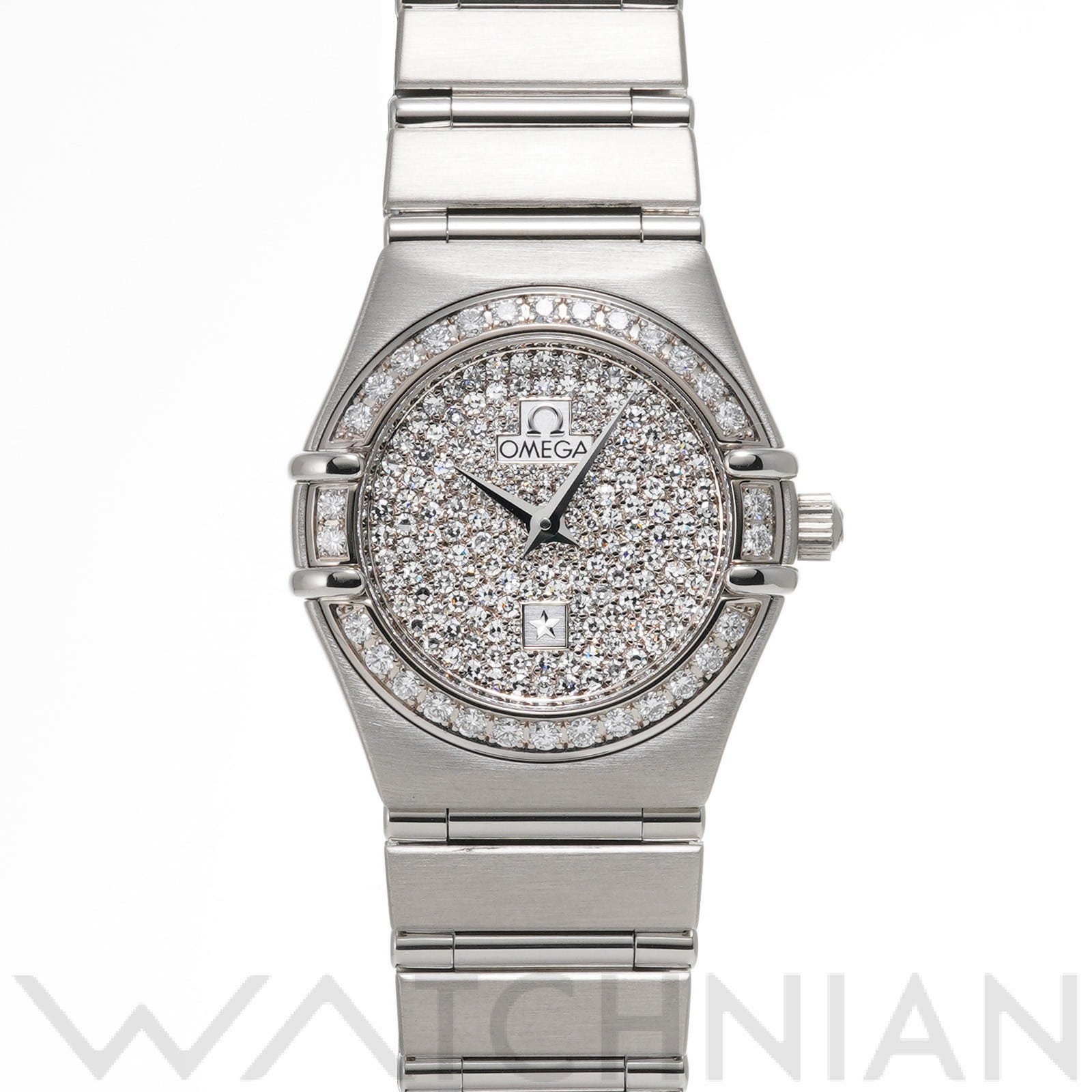 オメガ / OMEGA コンステレーション 1169.90 パヴェダイヤモンド レディース 時計 【中古】【wristwatch】