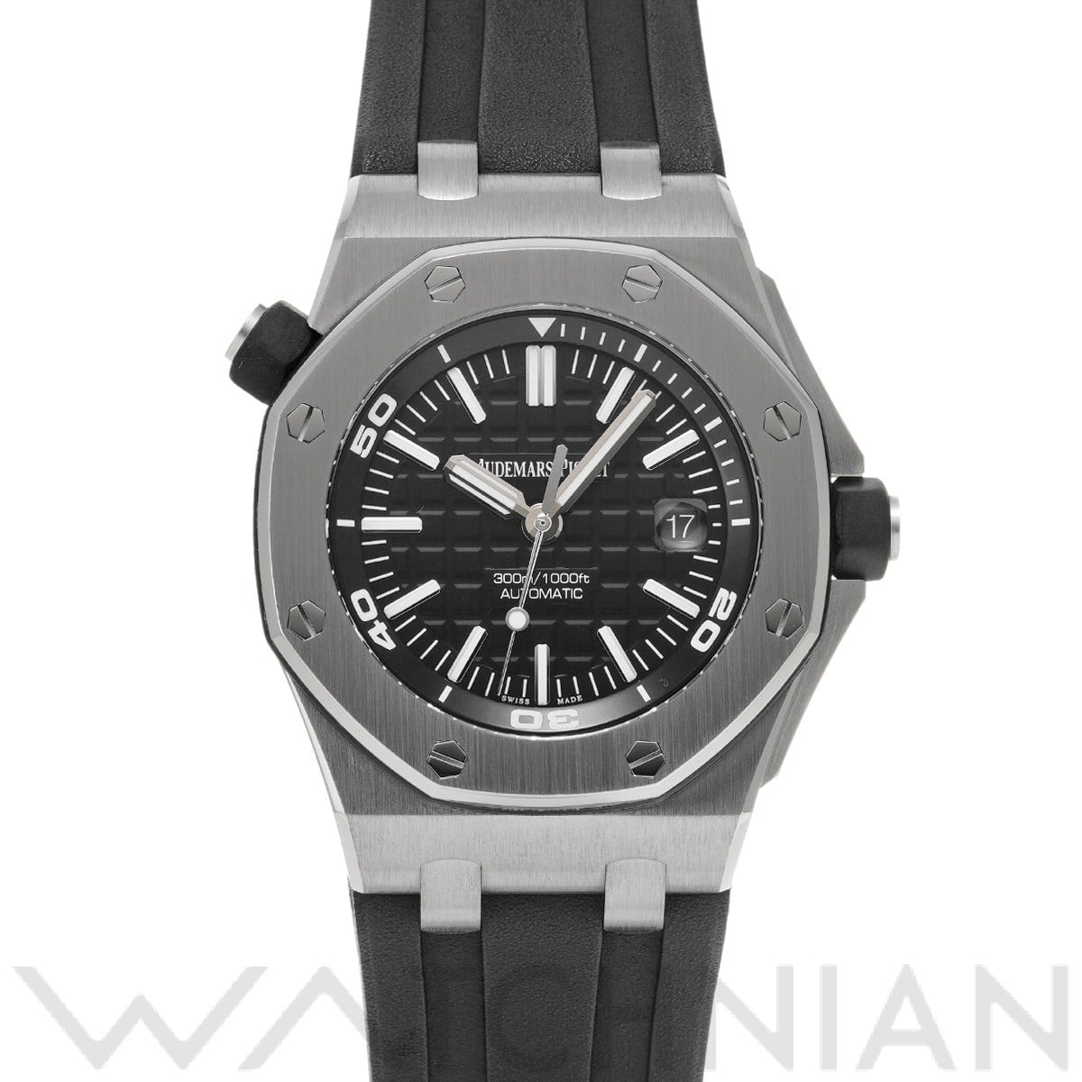 オーデマ ピゲ ロイヤルオーク オフショア ダイバー 15710ST.OO.A002CA.01 ブラック メンズ 時計 【中古】【wristwatch】