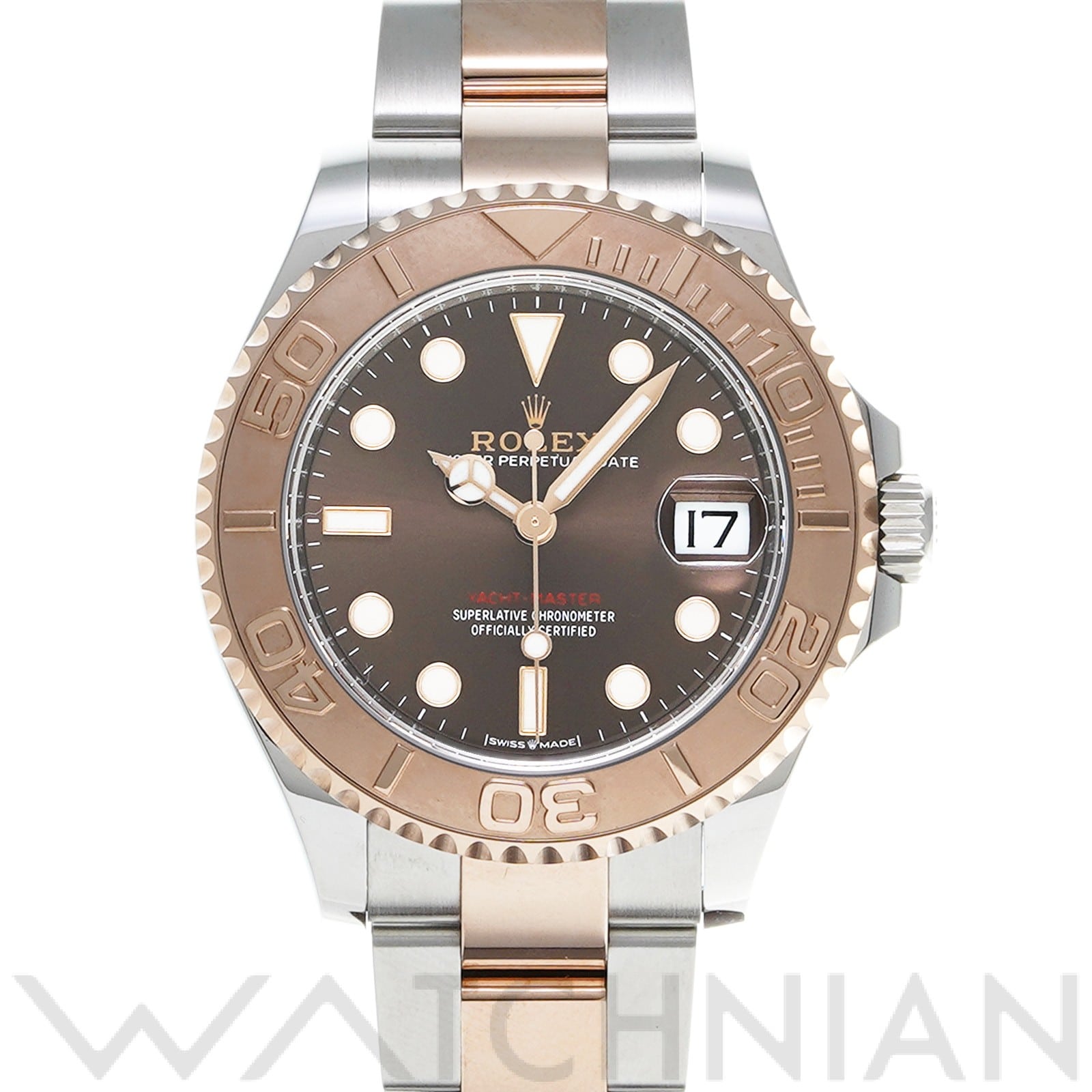 ロレックス / ROLEX ヨットマスター 37 268621 チョコレート ユニセックス 時計 【中古】【wristwatch】