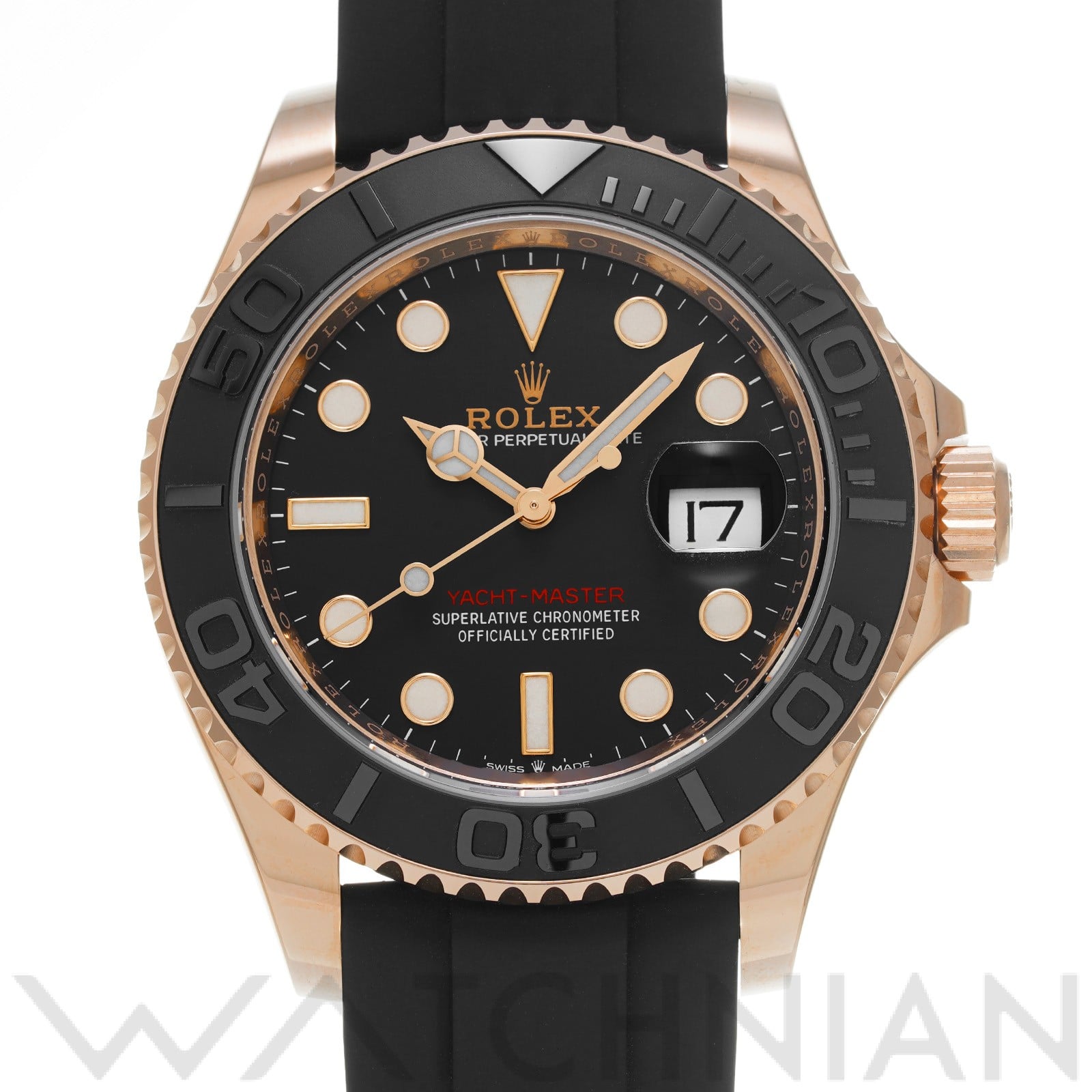 ヨットマスター 40 126655 ランダムシリアル インテンスブラック ロレックス ROLEX メンズ 【中古】
