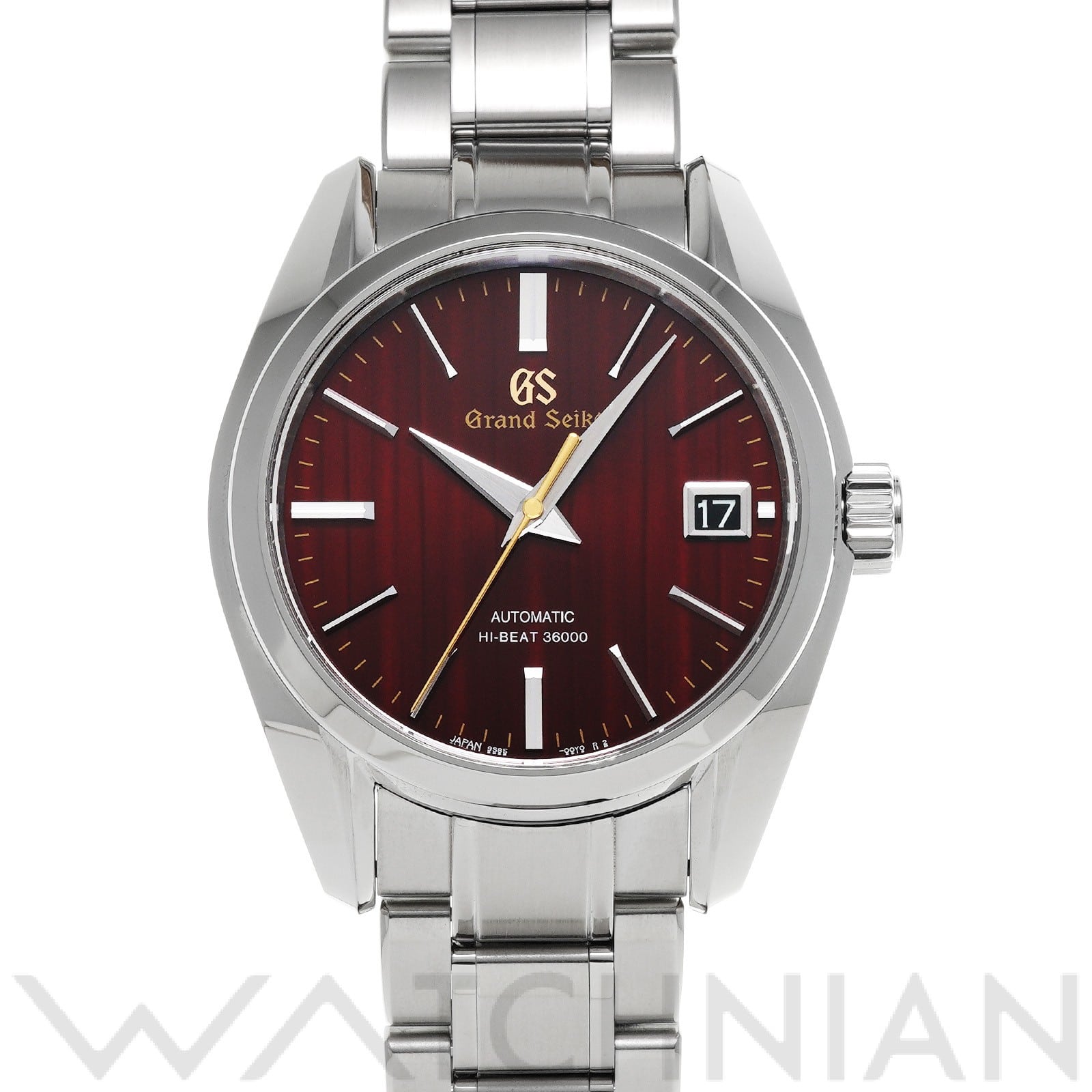 グランドセイコー / Grand Seiko ヘリテージコレクション メカニカル ハイビート36000 SBGH269 ディープレッド メンズ 時計 【中古】【wristwatch】
