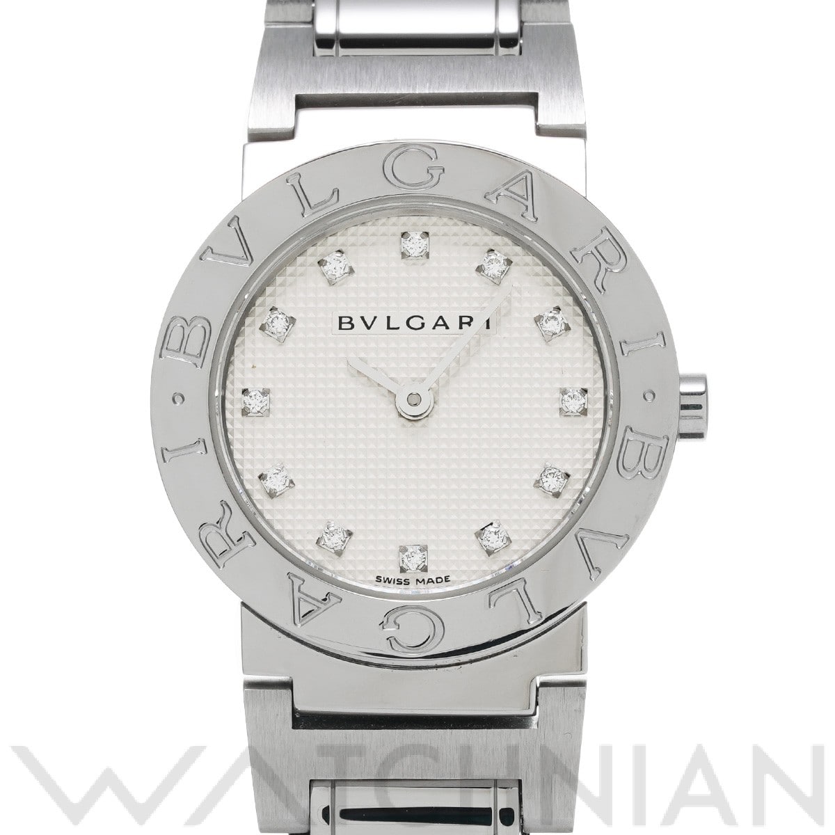 ブルガリ / BVLGARI ブルガリブルガリ BB26SS シルバー/ダイヤモンド レディース 時計 【中古】【wristwatch】