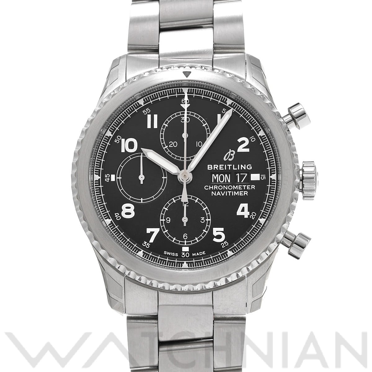 ブライトリング / BREITLING ナビタイマー 8 クロノグラフ A13314101B1A1 ブラック メンズ 時計 【中古】【wristwatch】
