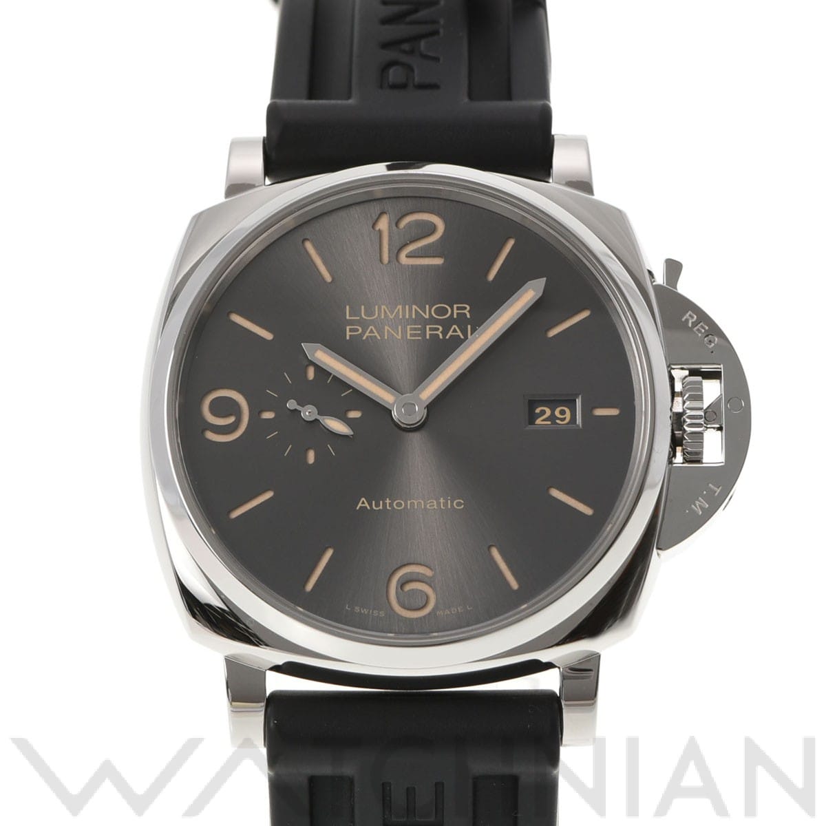 パネライ / PANERAI ルミノール ドゥエ PAM00943 チャコールグレー メンズ 時計 【中古】【wristwatch】