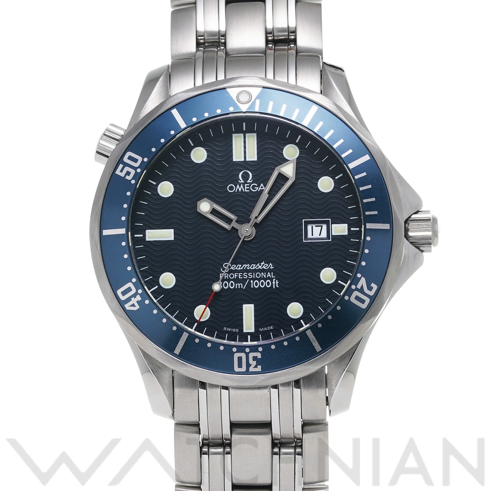 オメガ / OMEGA シーマスター プロフェッショナル 300 2541.80 ブルー メンズ 時計 【中古】【wristwatch】