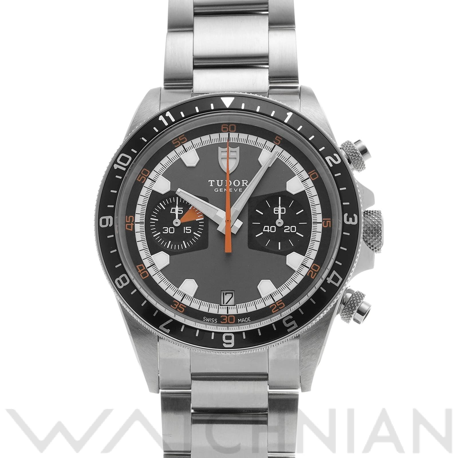 チューダー / チュードル / TUDOR ヘリテージ クロノ 70330N グレー/ブラック メンズ 時計 【中古】【wristwatch】