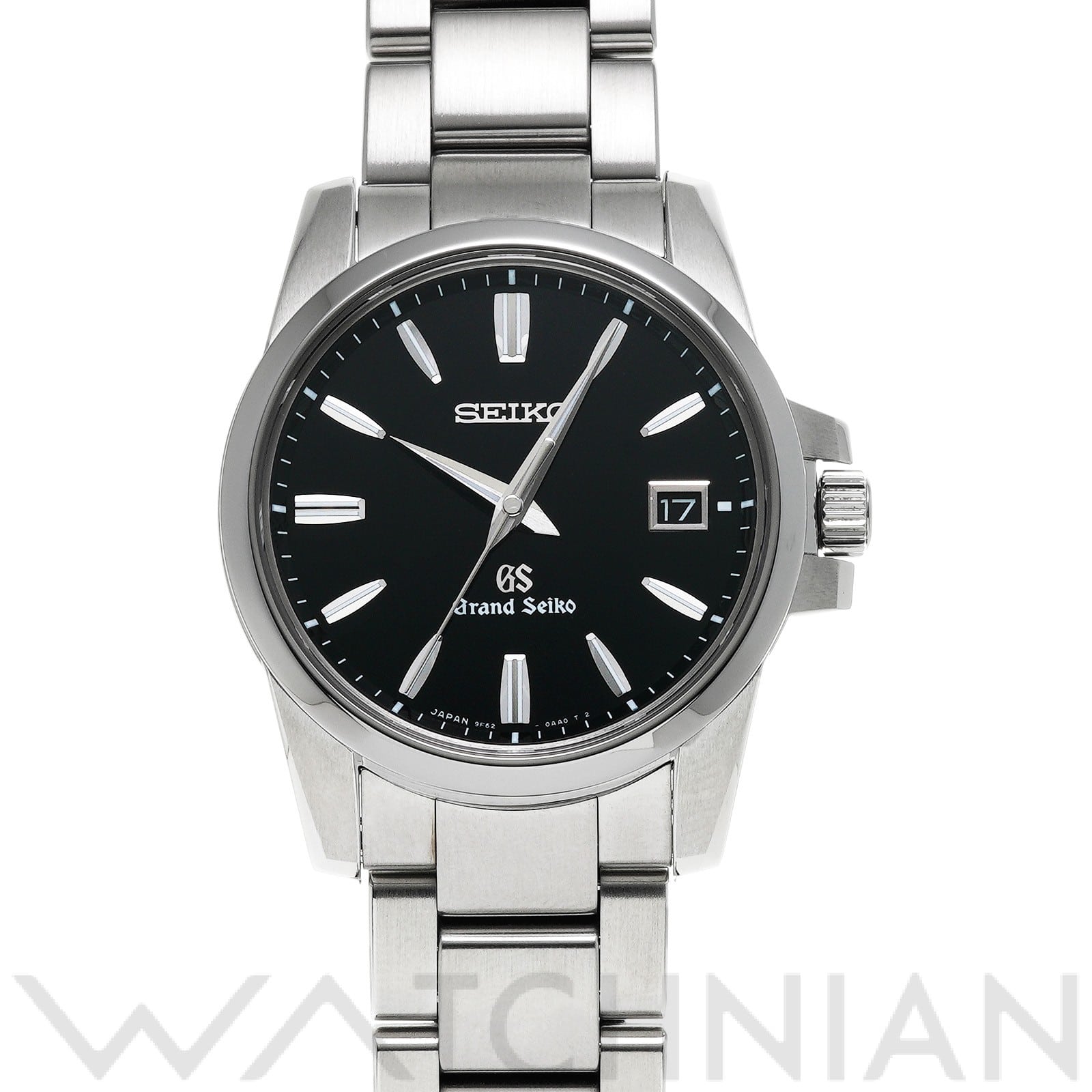 グランドセイコー クォーツ SBGX055 ブラック メンズ 時計 【中古】【wristwatch】