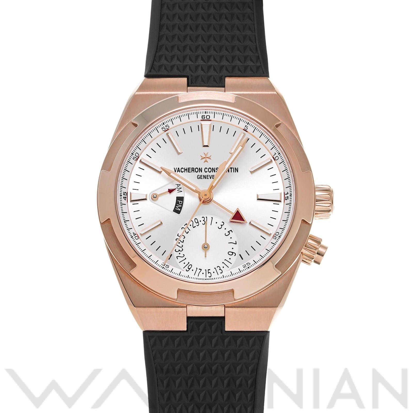 ヴァシュロン コンスタンタン / VACHERON CONSTANTIN オーバーシーズ デュアルタイム 7900V/000R-B336 シルバー メンズ 時計 【中古】【wristwatch】