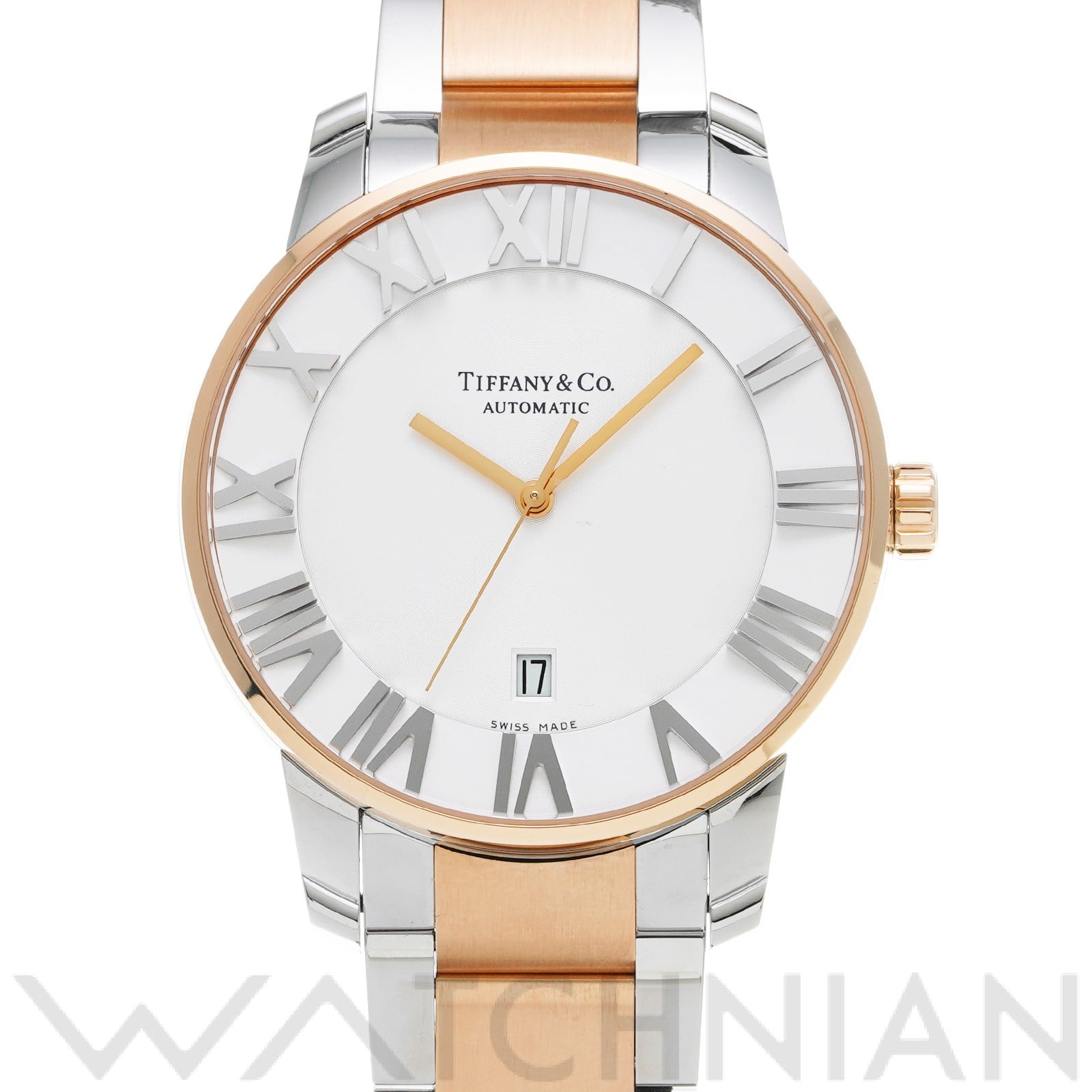 ティファニー アトラス ドーム Z1810.68.13A21A00A シルバー メンズ 時計 【中古】【wristwatch】