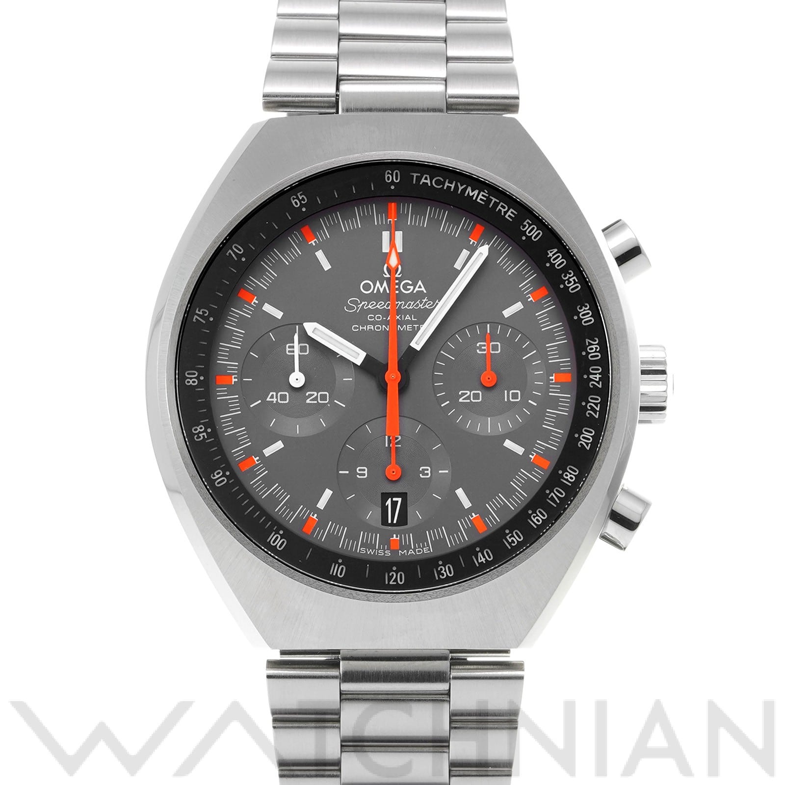 オメガ / OMEGA スピードマスター マークII コーアクシャル 327.10.43.50.06.001 グレー メンズ 時計 【中古】【wristwatch】