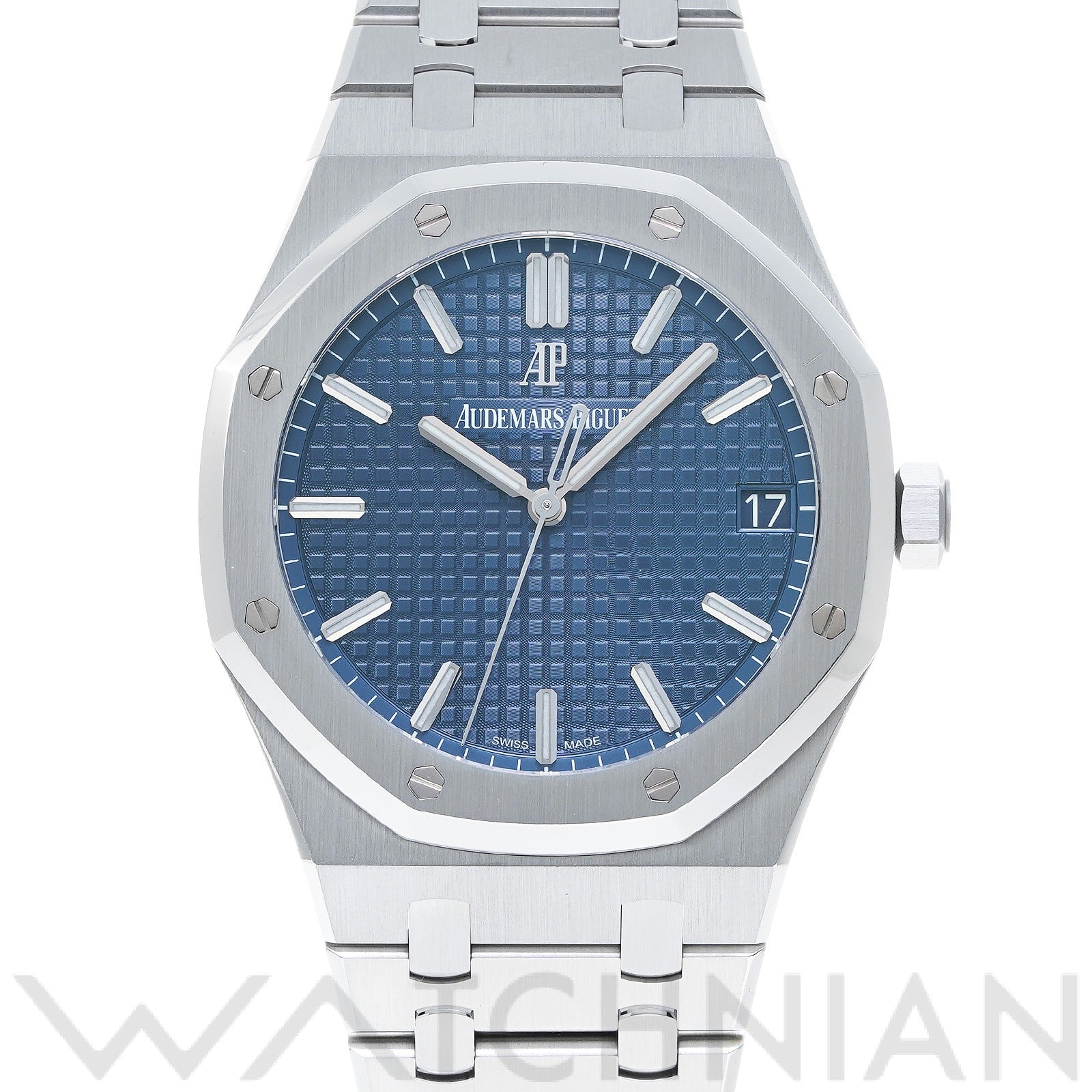 オーデマ ピゲ ロイヤルオーク 15500ST.OO.1220ST.01 ブルー メンズ 時計 【中古】【wristwatch】