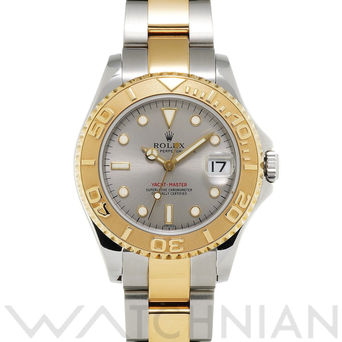 ヨットマスター 34 168623 A番(1999年頃製造) グレー ロレックス ROLEX ユニセックス 【中古】