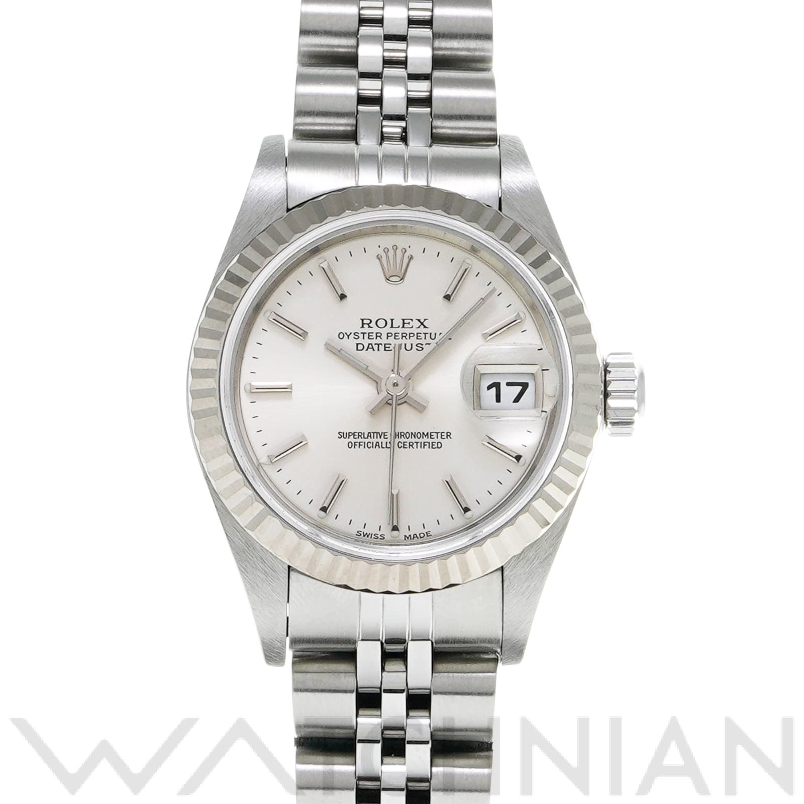 ロレックス デイトジャスト 26 79174 シルバー レディース 時計 【中古】【wristwatch】