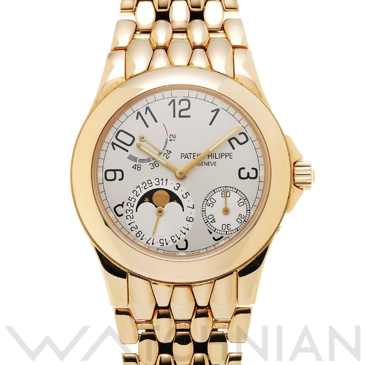 パテック フィリップ / PATEK PHILIPPE ネプチューン プチコンプリケーション 5085/1J-011 シルバー メンズ 時計 【中古】【wristwatch】