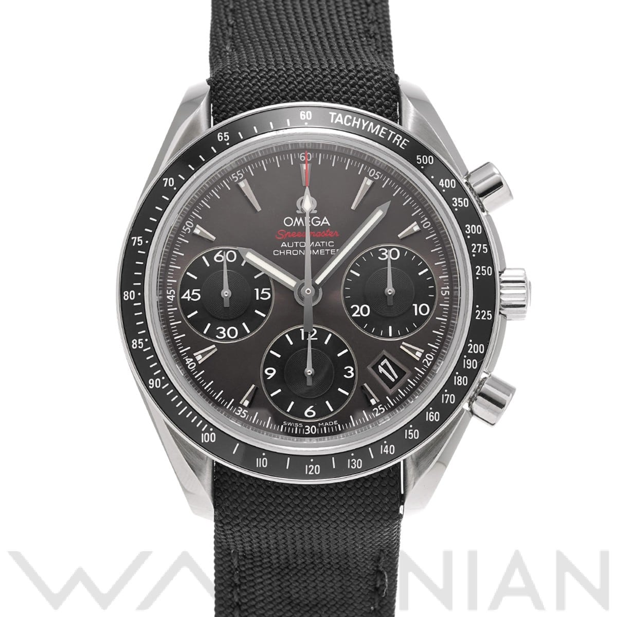 スピードマスター デイト 323.32.40.40.06.001 グレー オメガ OMEGA メンズ 【中古】
