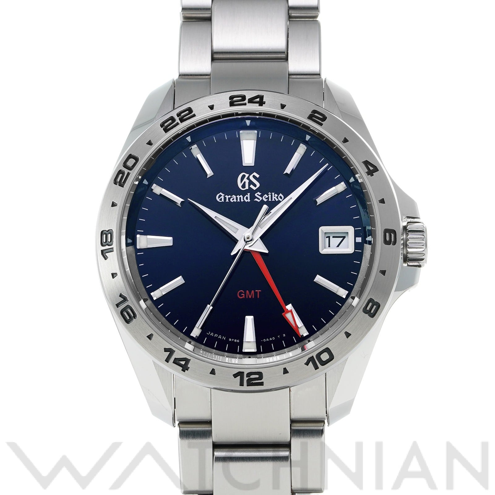 グランドセイコー / Grand Seiko スポーツコレクション クォーツ GMT SBGN005 ブルー メンズ 時計 【中古】【wristwatch】