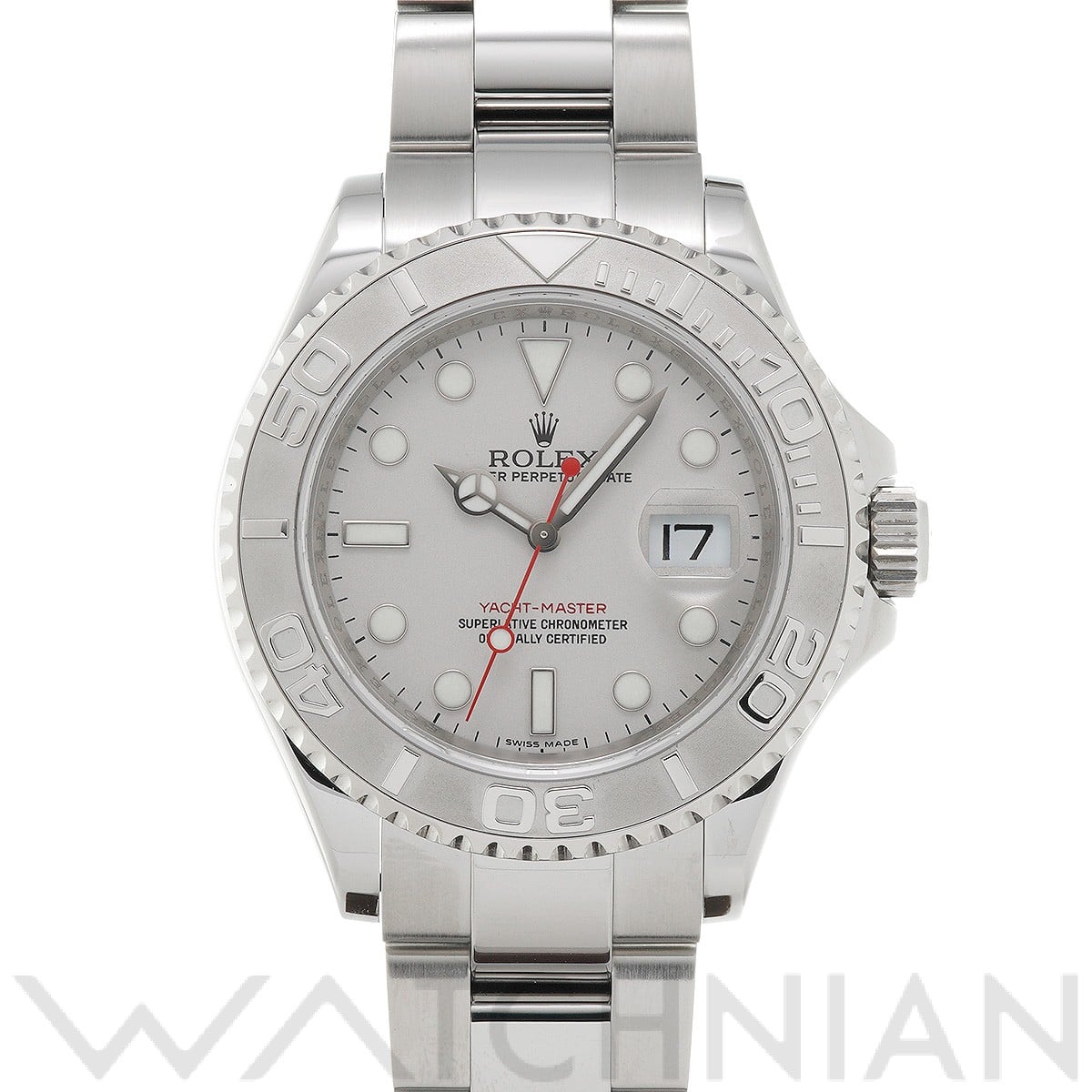 ロレックス / ROLEX ヨットマスター ロレジウム 16622 グレー メンズ 時計 【中古】【wristwatch】