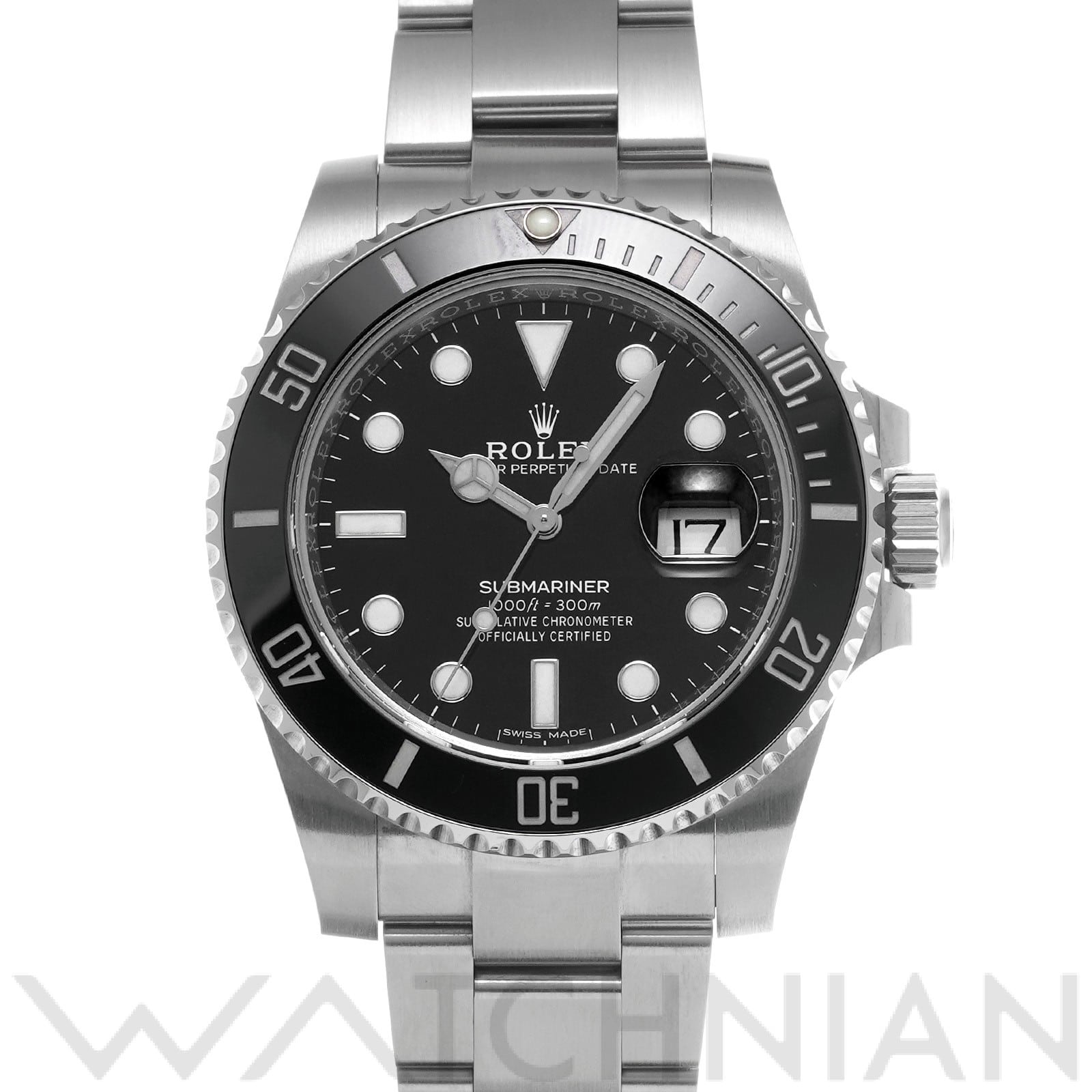 ロレックス サブマリーナ デイト 116610LN ブラック メンズ 時計 【中古】【wristwatch】