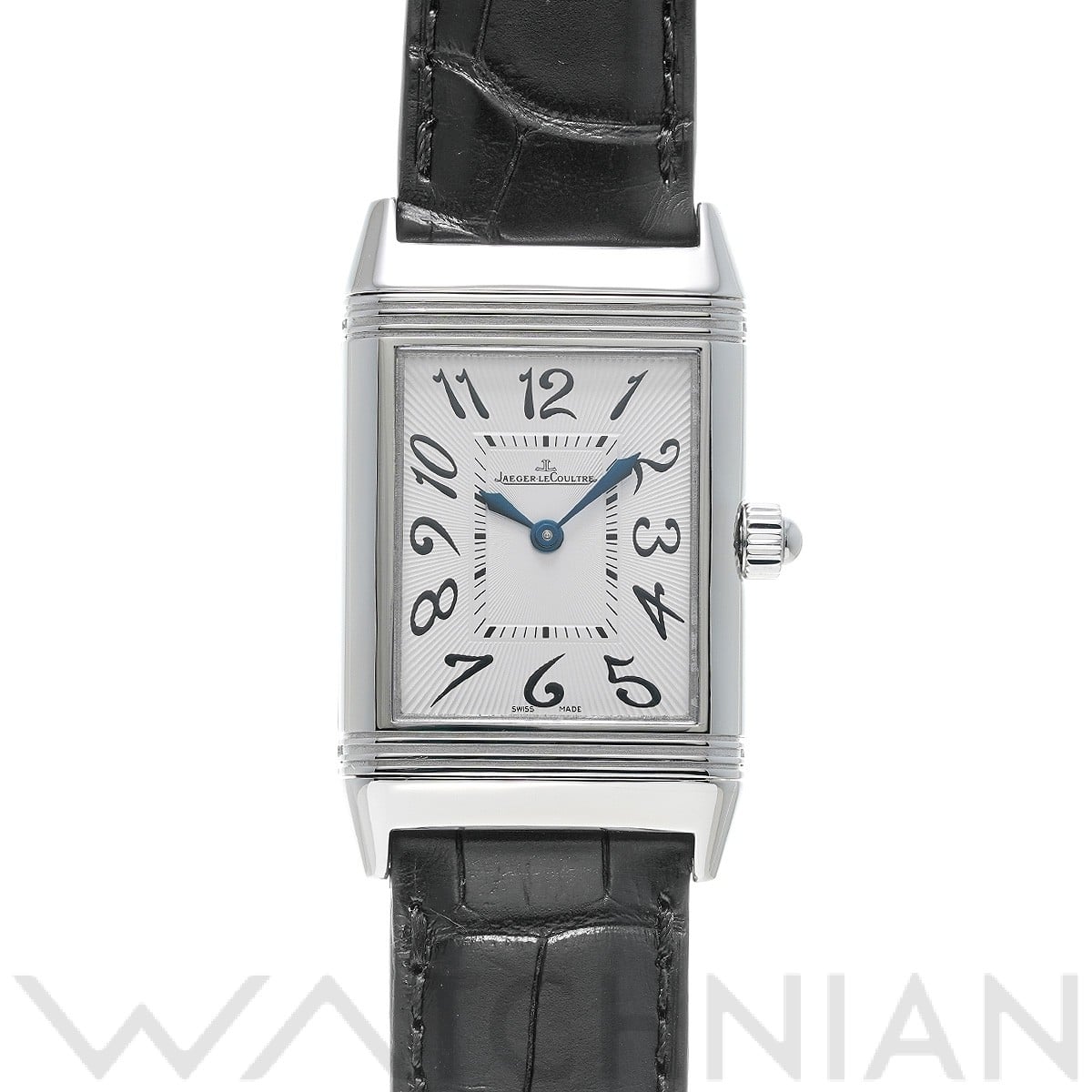 レベルソ デュエット クラシック Q2568402 シルバー/ブラック ジャガー ルクルト JAEGER-LECOULTRE レディース 【中古】