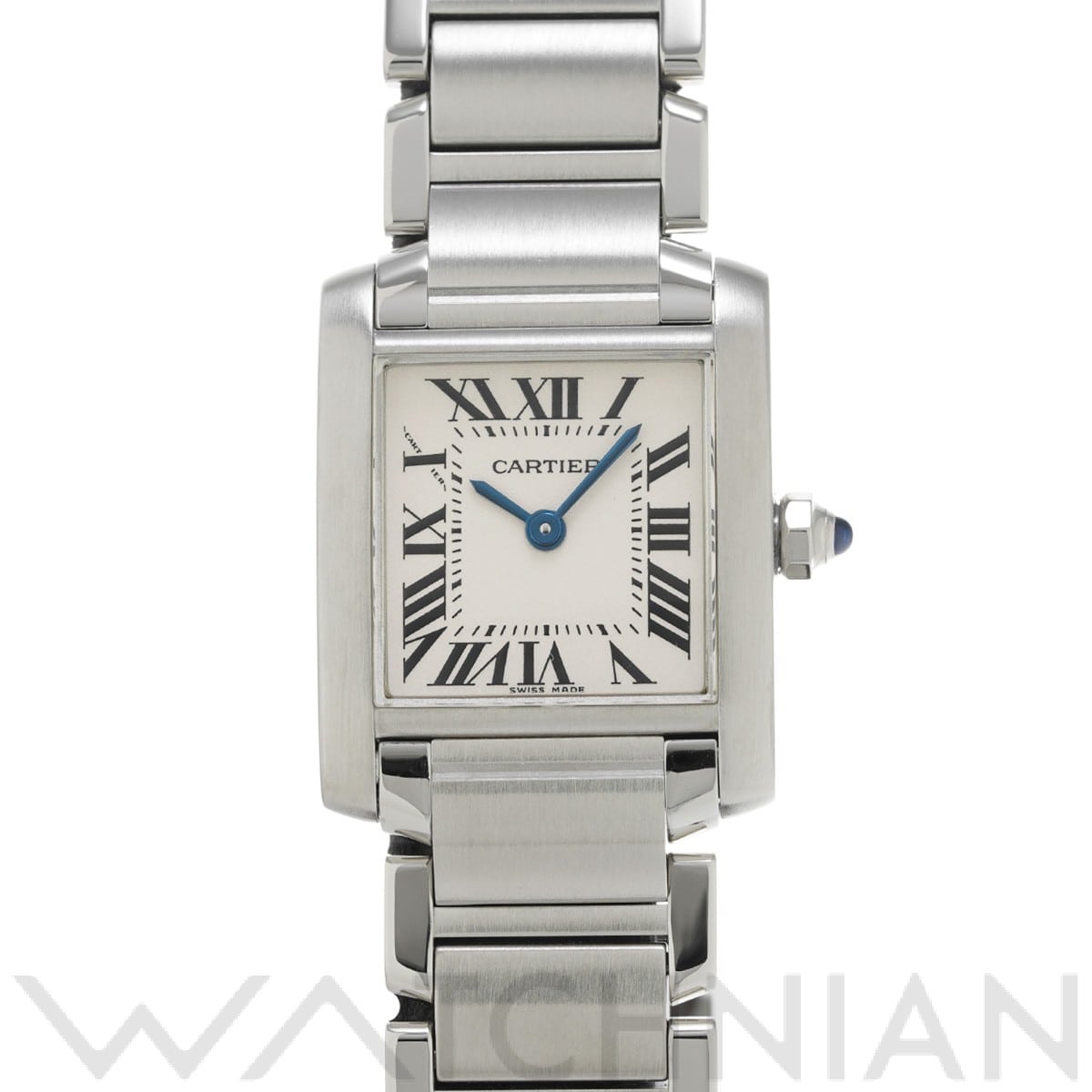 カルティエ / CARTIER タンク フランセーズ SM W51008Q3 シルバー レディース 時計 【中古】【wristwatch】