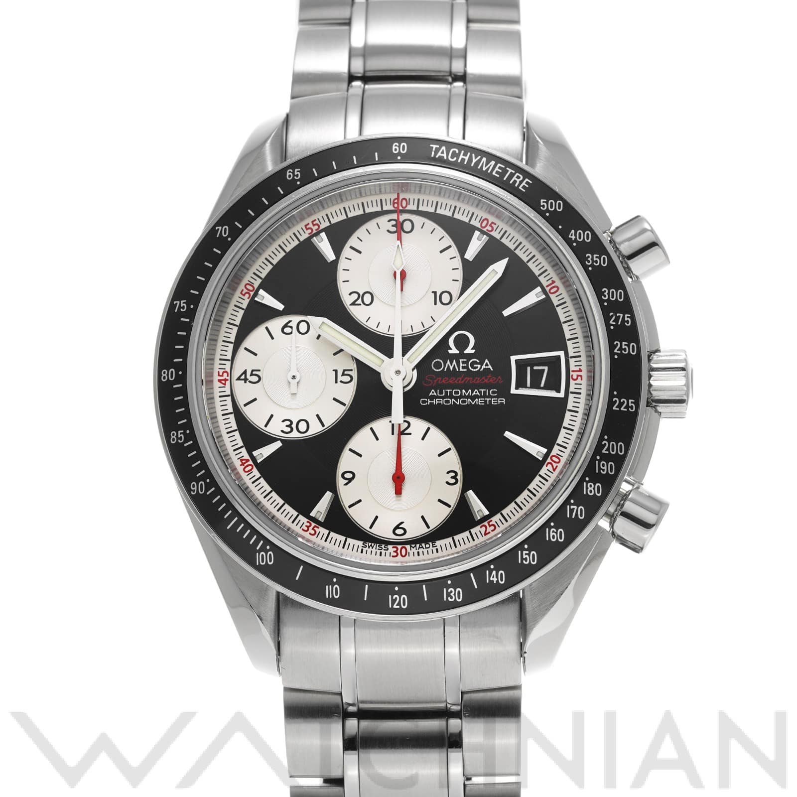 オメガ / OMEGA スピードマスター デイト 3210.51 ブラック/シルバー メンズ 時計 【中古】【wristwatch】