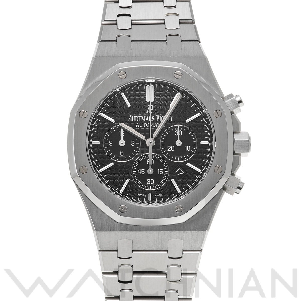 オーデマ ピゲ ロイヤルオーク クロノグラフ 26320ST.OO.1220ST.01 ブラック メンズ 時計 【中古】【wristwatch】