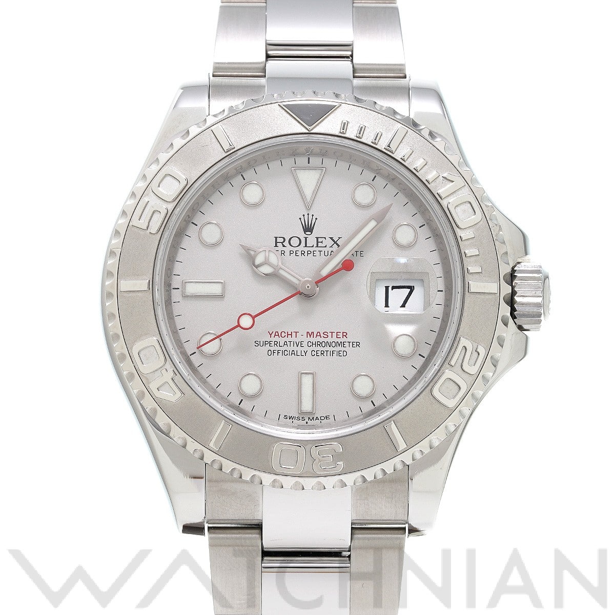 ヨットマスター 40 116622 ランダムシリアル グレー ロレックス ROLEX メンズ 【中古】