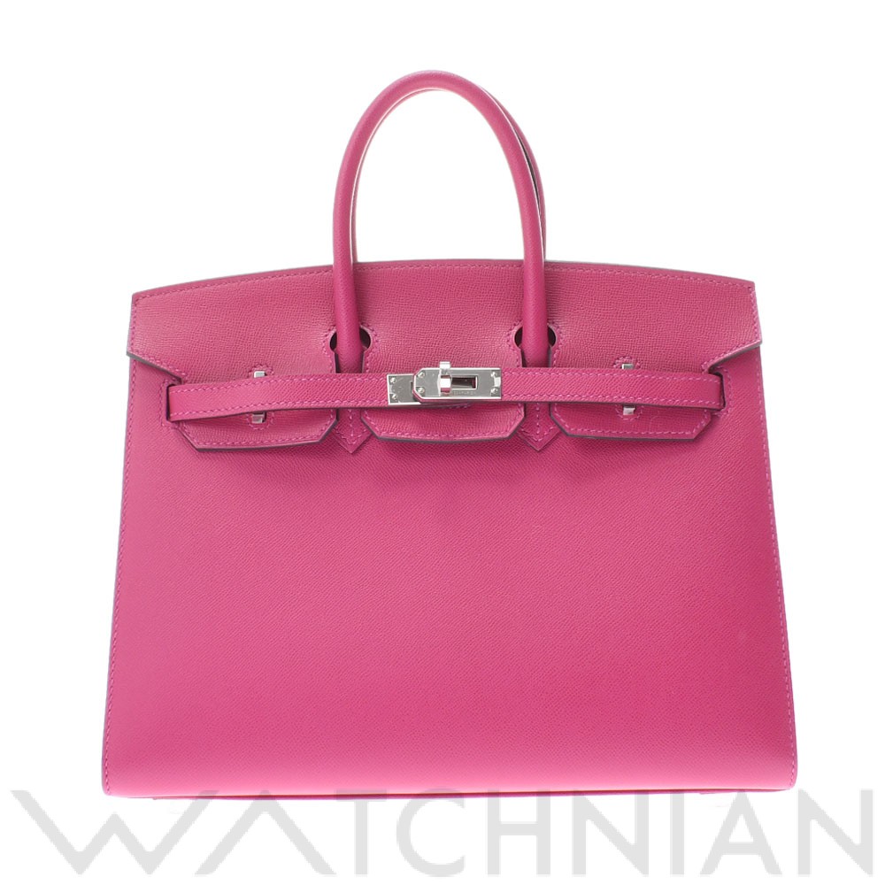 エルメス バーキン 25 セリエ ローズパープル ヴォーマダム レディース バッグ 【未使用】【bag】
