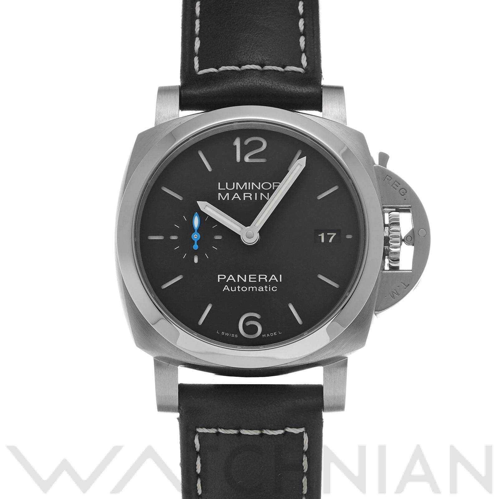 ルミノールマリーナ PAM02392 W番(2020年製造) ブラック パネライ PANERAI メンズ 【中古】