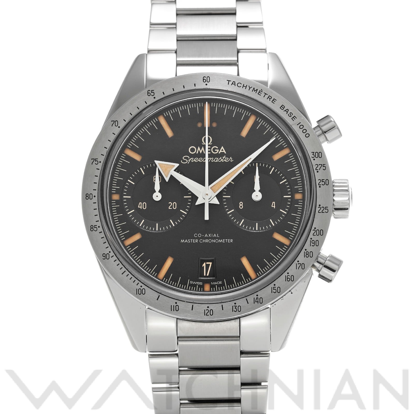 オメガ / OMEGA スピードマスター '57 コーアクシャル マスタークロノメーター 332.10.41.51.01.001 ブラック メンズ 時計 【中古】【wristwatch】