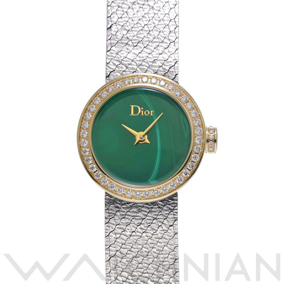 ディオール / Dior ラ デ ドゥ ディオール CD040120M001 グリーン レディース 時計 【中古】【wristwatch】