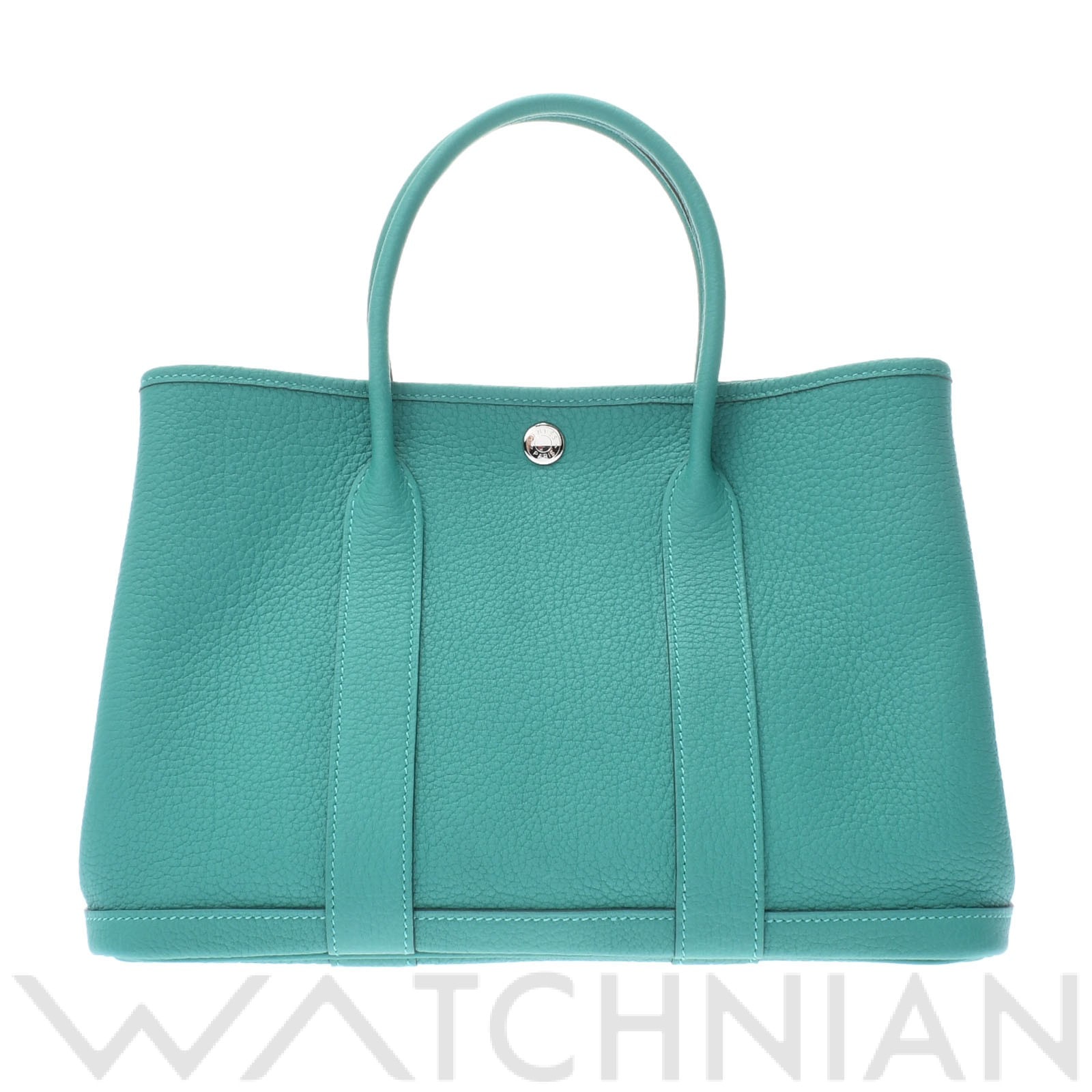 エルメス / HERMES ガーデンパーティ TPM ヴェールヴェロン/パラジウム金具 ネゴンダ レディース バッグ 【未使用】【bag】